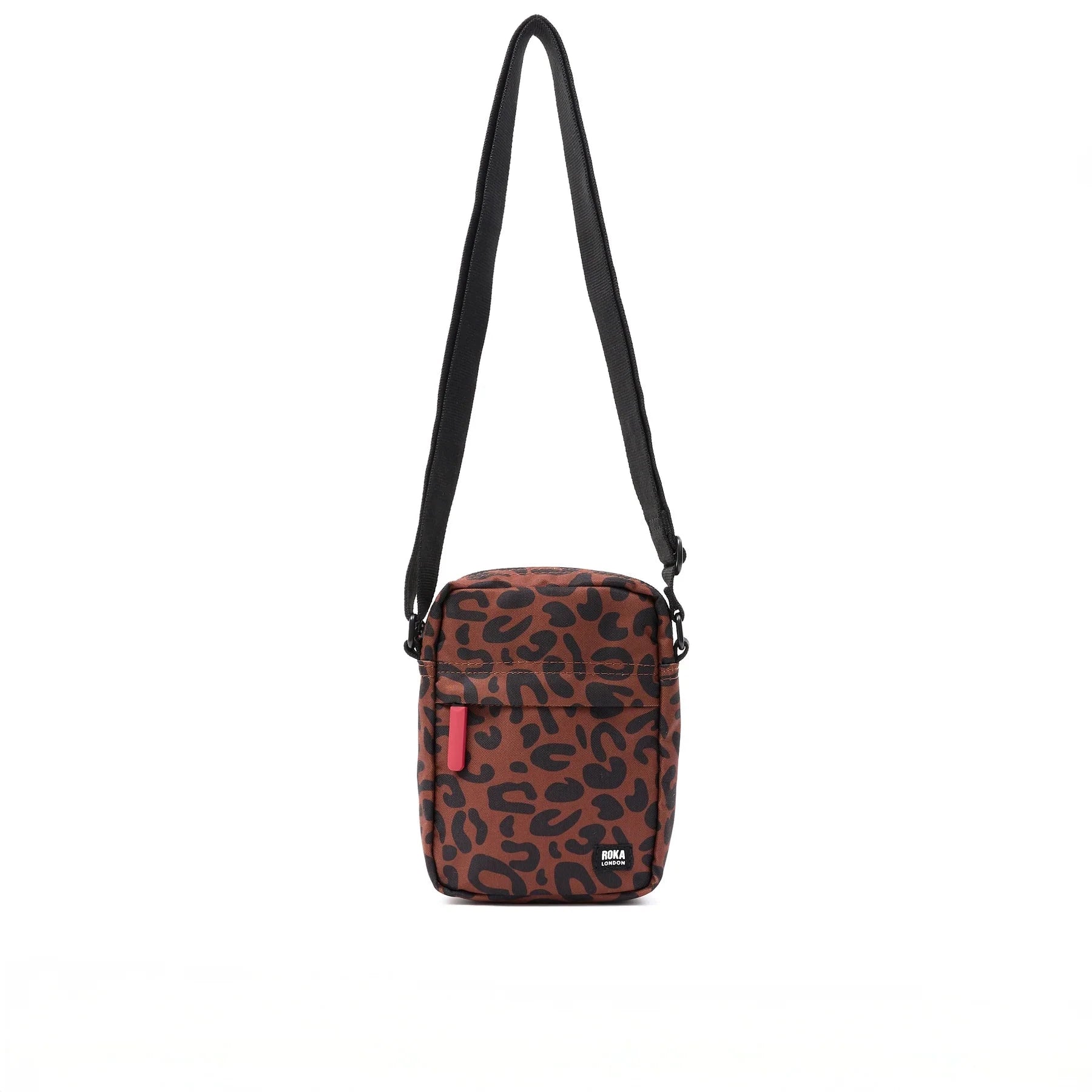 Bond Cross Body | Recycled Canvas | Leopard Backpacks Roka 