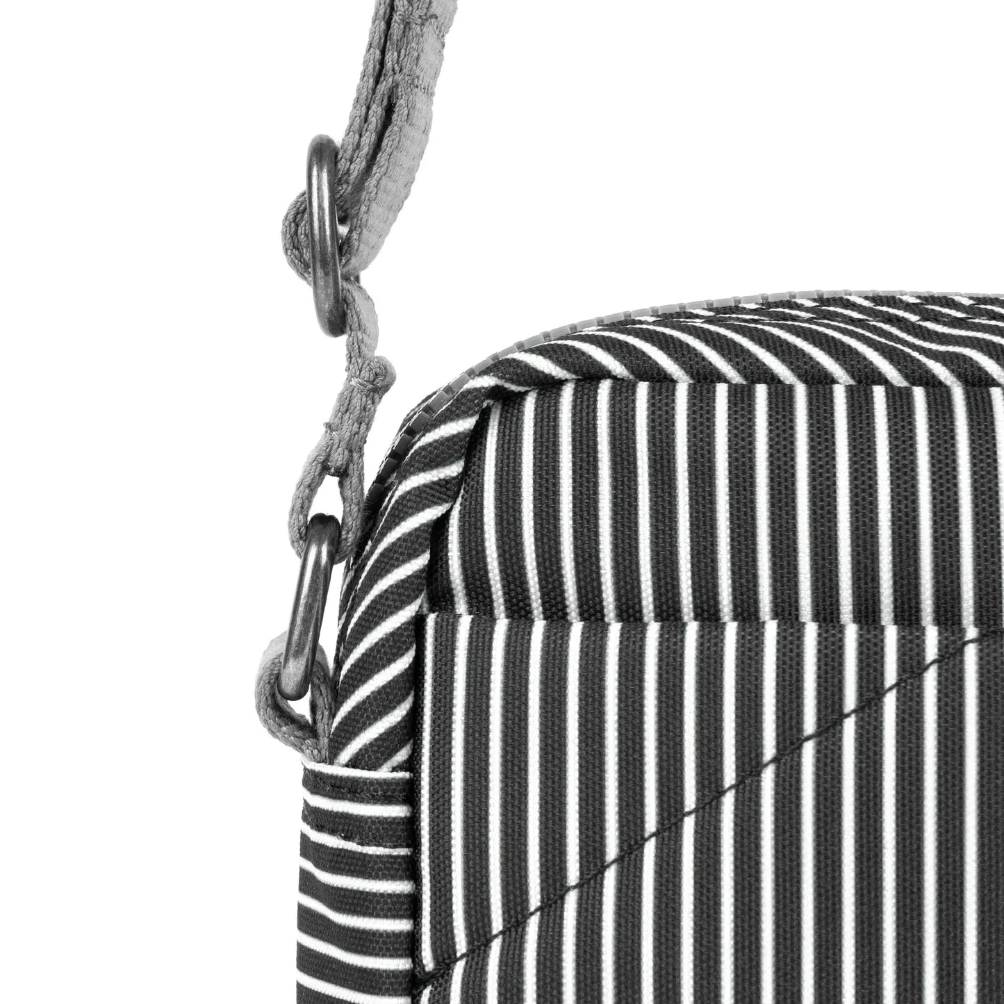 Bond Cross Body | Recycled Canvas | Mixed Hickory Stripe Backpacks Roka 