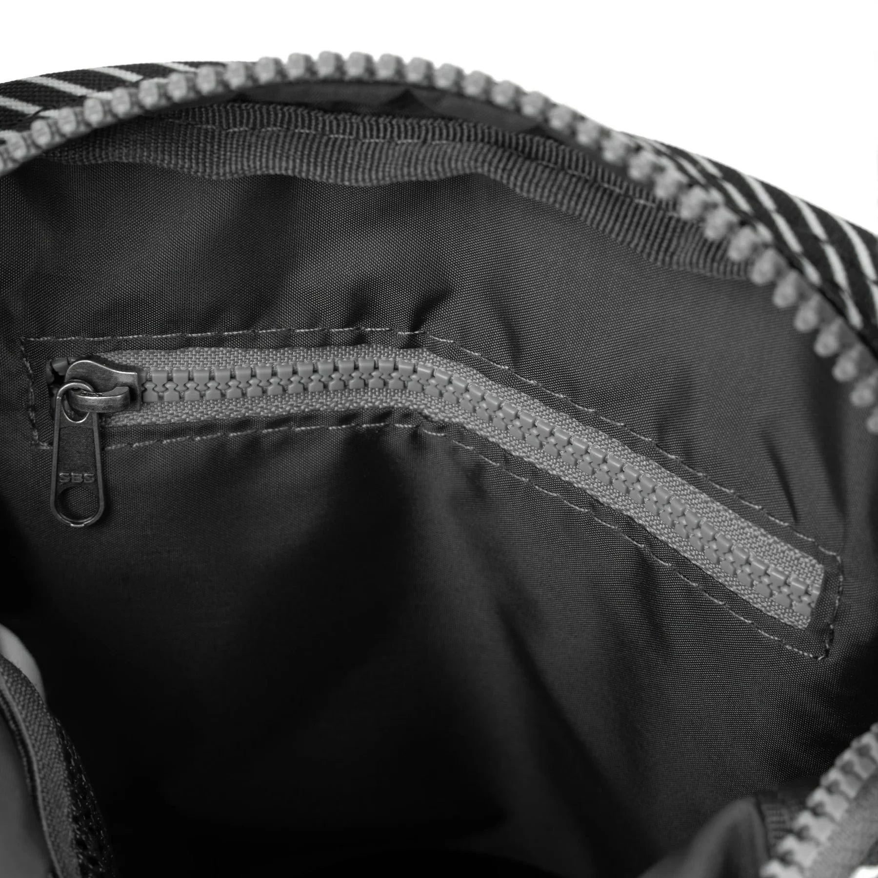 Bond Cross Body | Recycled Canvas | Mixed Hickory Stripe Backpacks Roka 