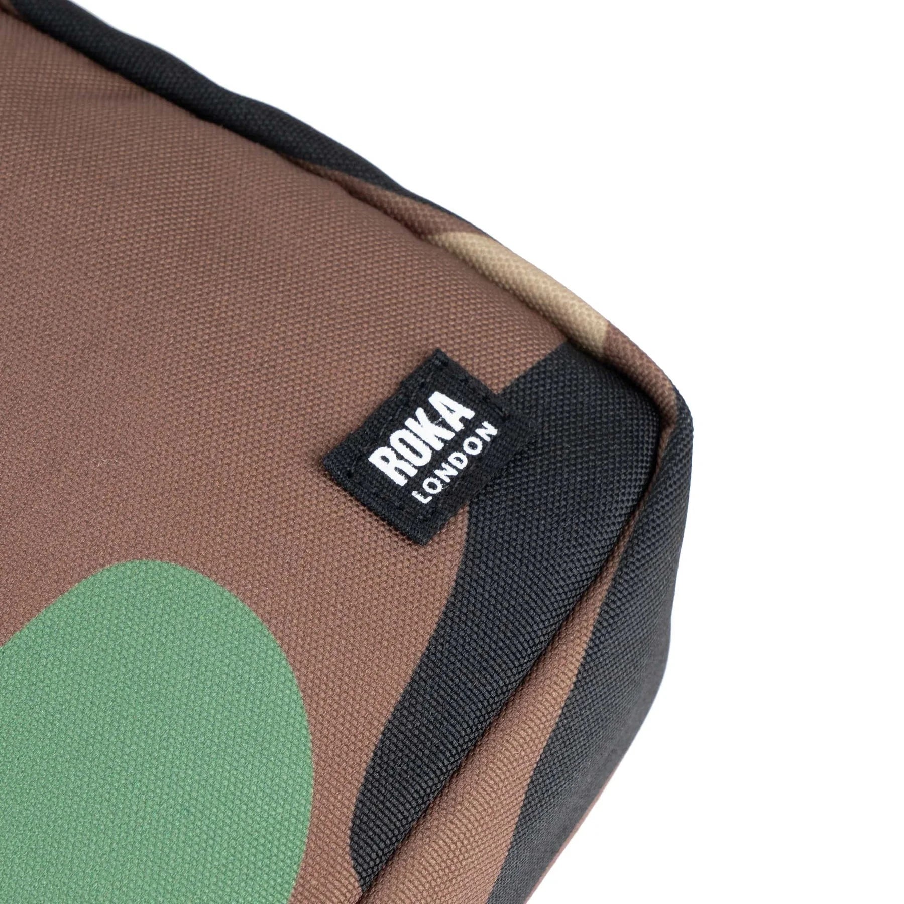 Bond Cross Body | Recycled Canvas | Vintage Camo Backpacks Roka 