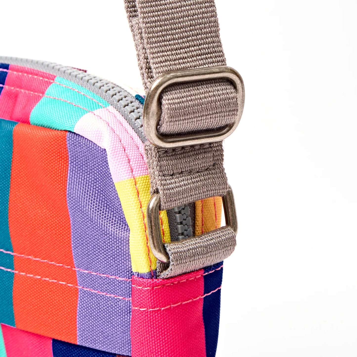 Bond Cross Body | Recycled Canvas | Wide Stripe Canvas Backpacks Roka 