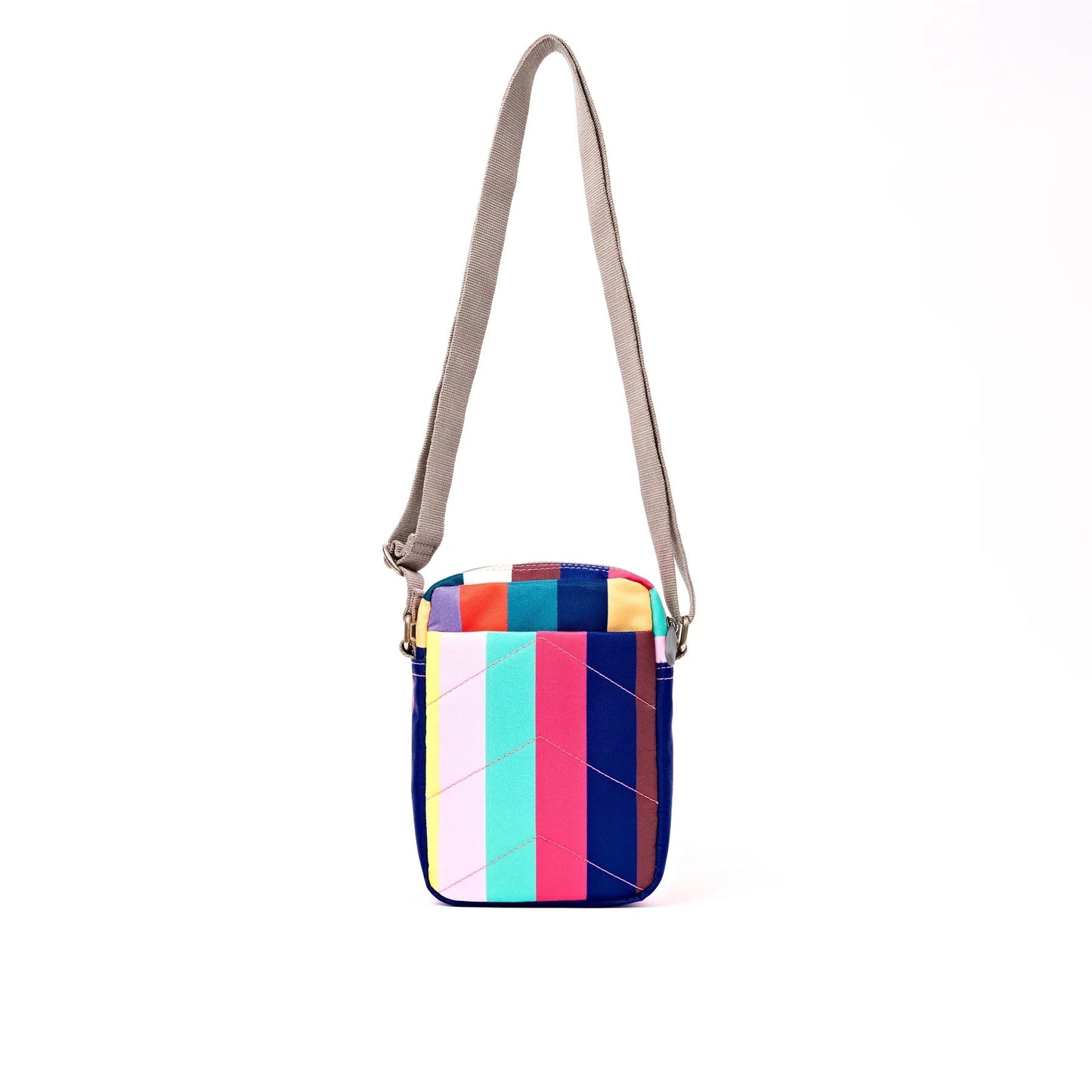 Bond Cross Body | Recycled Canvas | Wide Stripe Canvas Backpacks Roka 