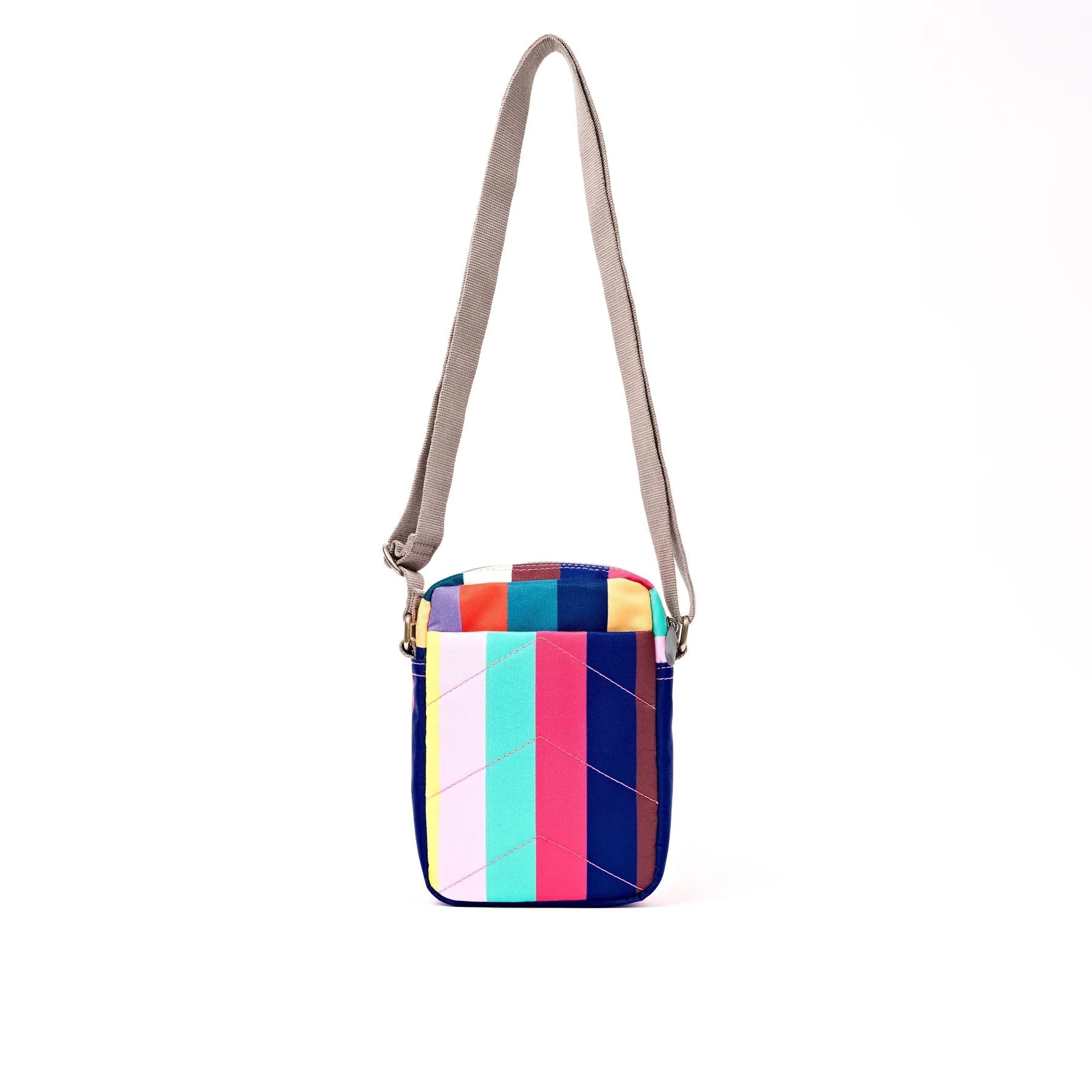 Bond Cross Body | Recycled Canvas | Wide Stripe Canvas Backpacks Roka 