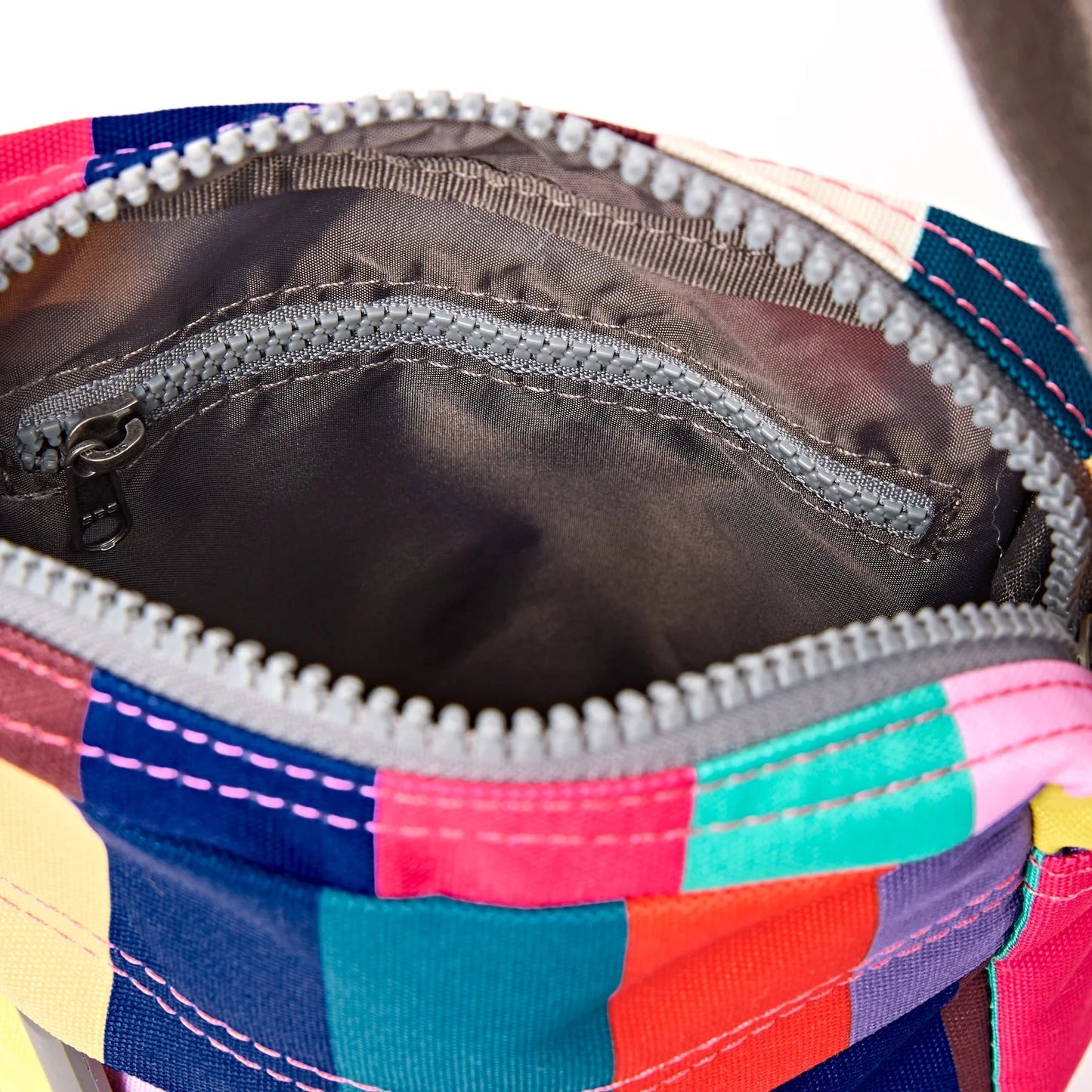 Bond Cross Body | Recycled Canvas | Wide Stripe Canvas Backpacks Roka 