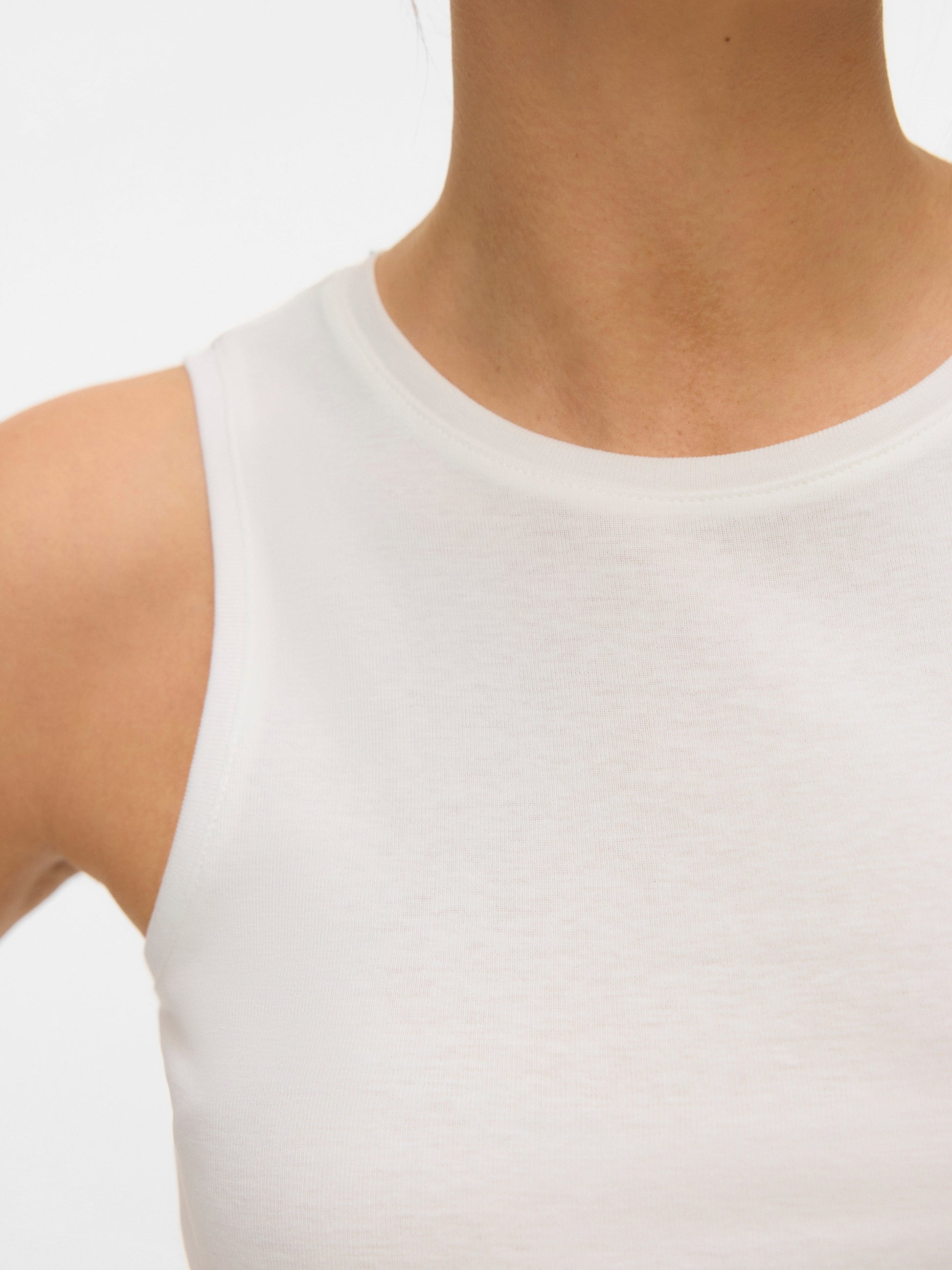 Bonnie Tank Top | Snow White Shirts & Tops Aware 