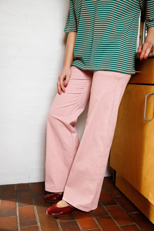 Box Canvas Pants | Rose Leggings Black Colour 