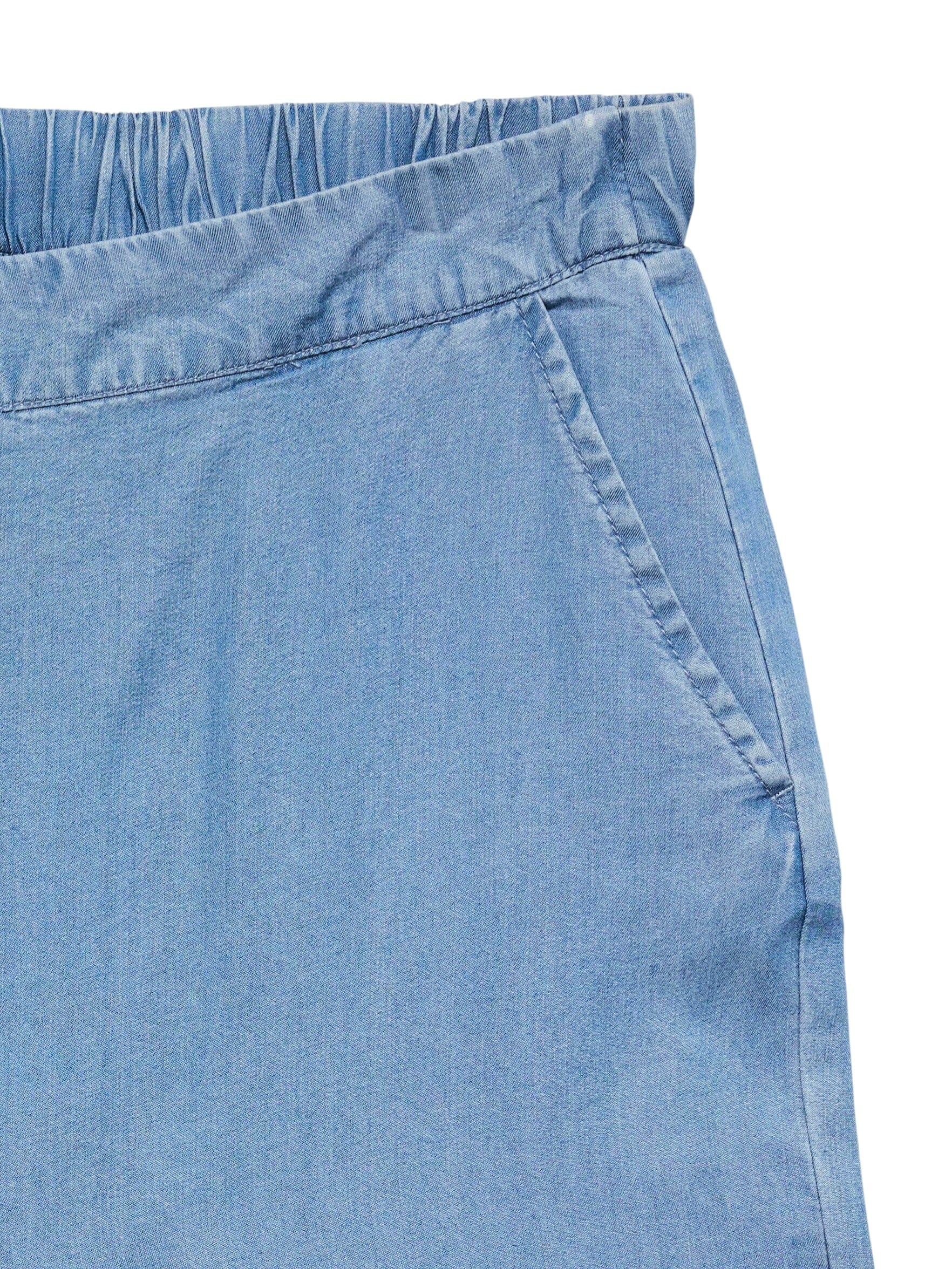 Bree Culottes | Medium Blue Denim Pants Vero Moda 