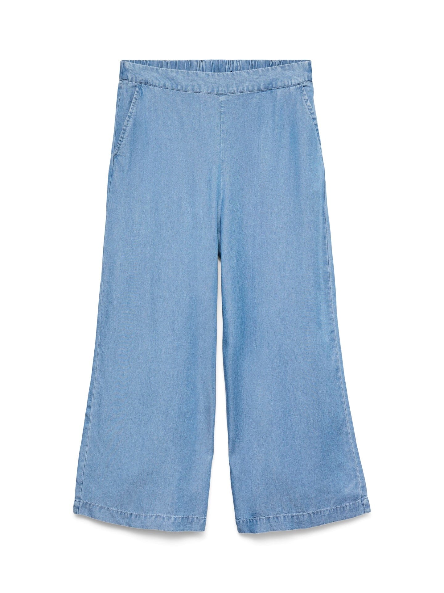 Bree Culottes | Medium Blue Denim Pants Vero Moda 