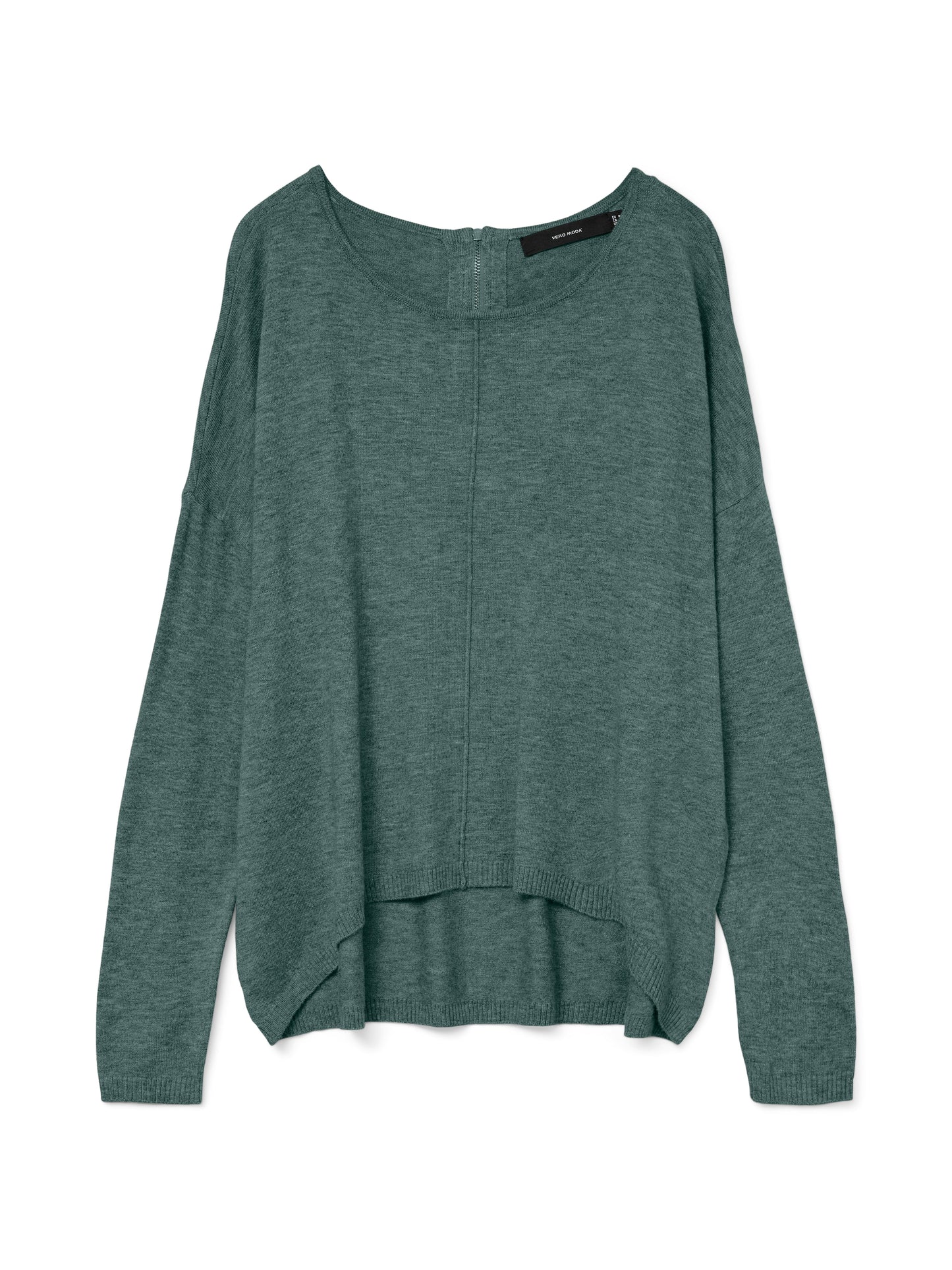 Breeze Zip Blouse | Balsam Green Shirts & Tops Vero Moda 