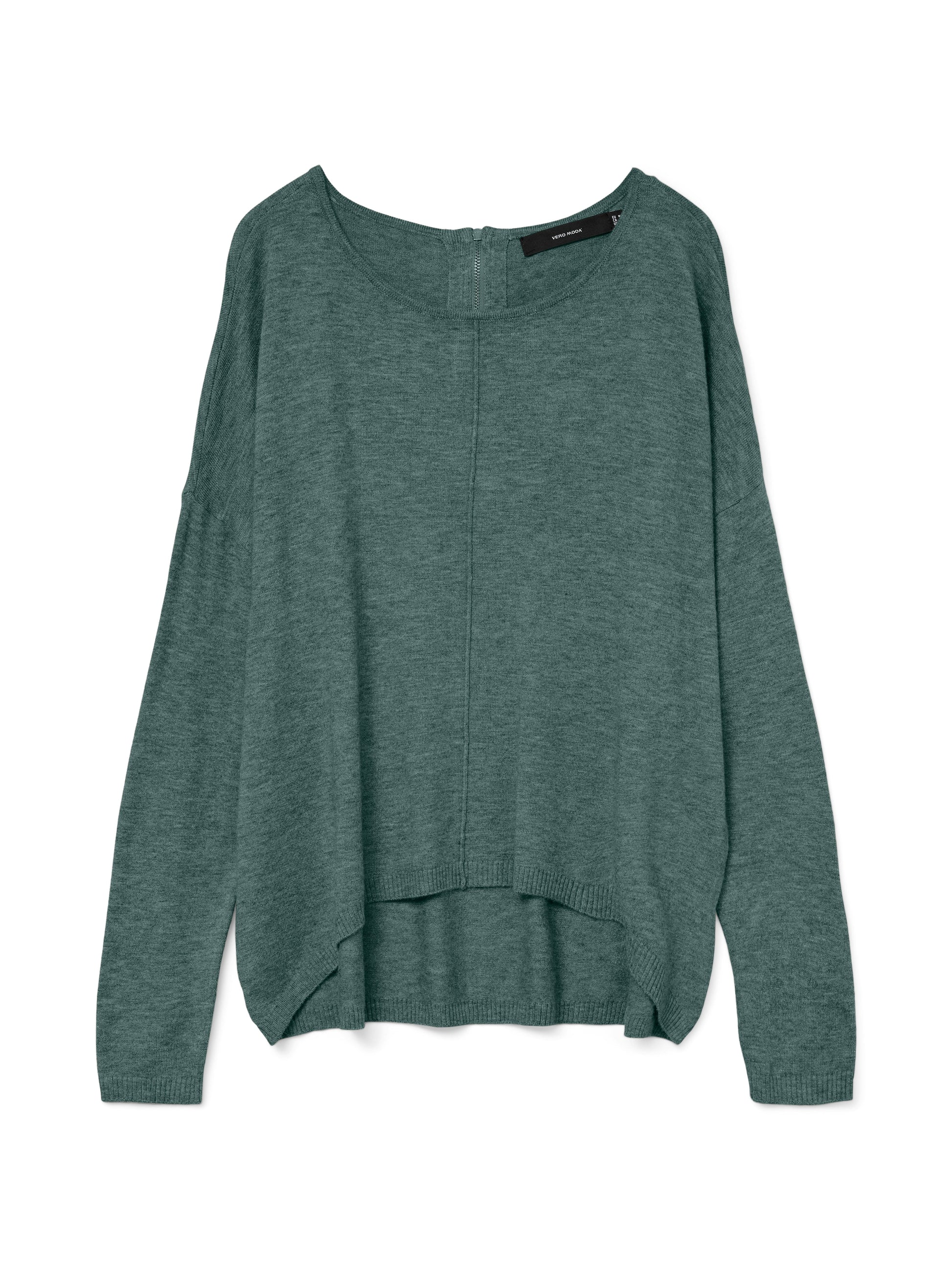 Breeze Zip Blouse | Balsam Green Shirts & Tops Vero Moda 