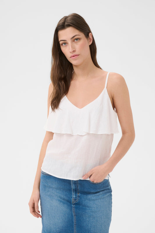 Brigita Top | Bright White Blouse Part Two 