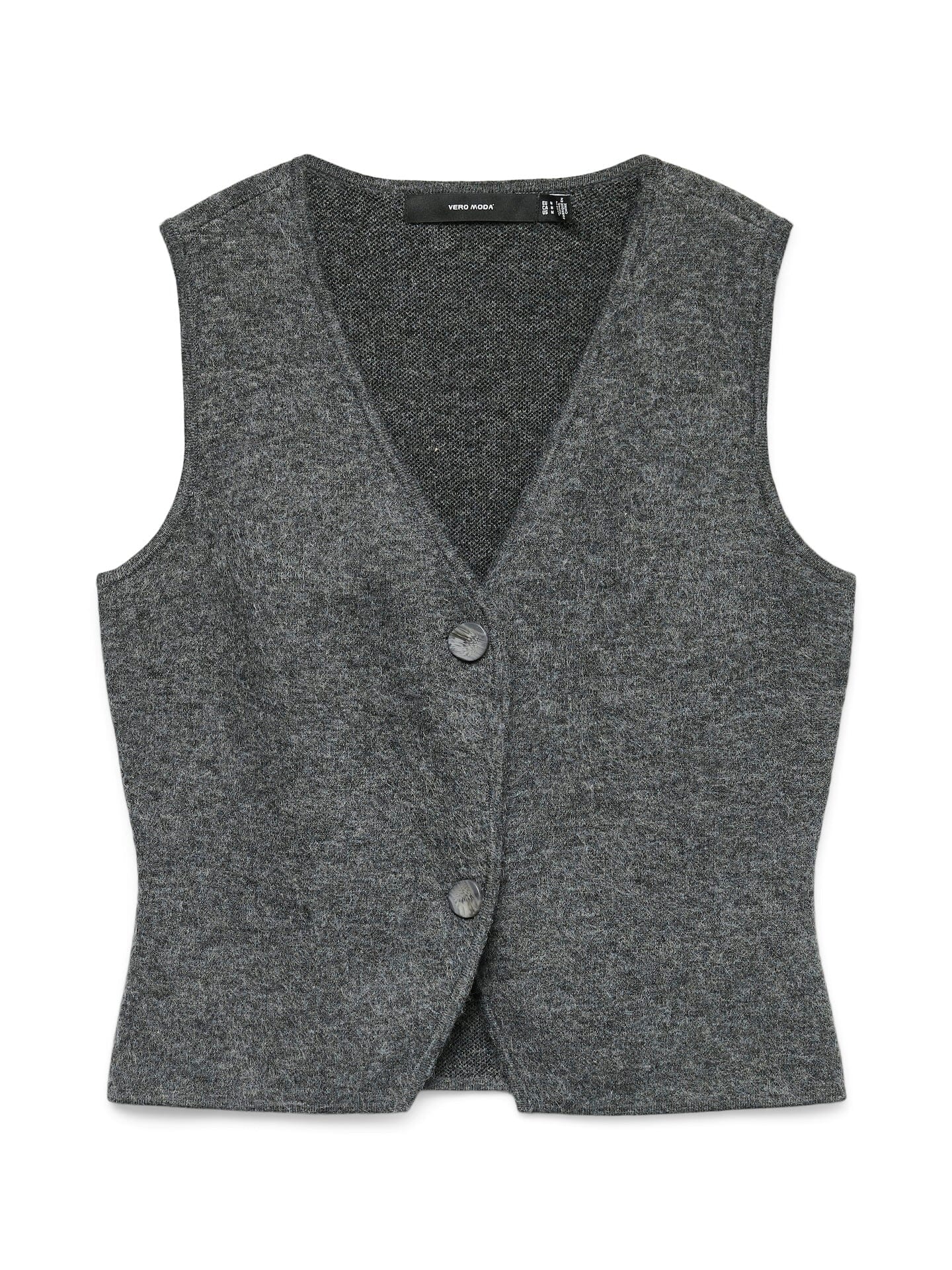 Brisa Vest | Medium Grey Shirts & Tops Vero Moda 