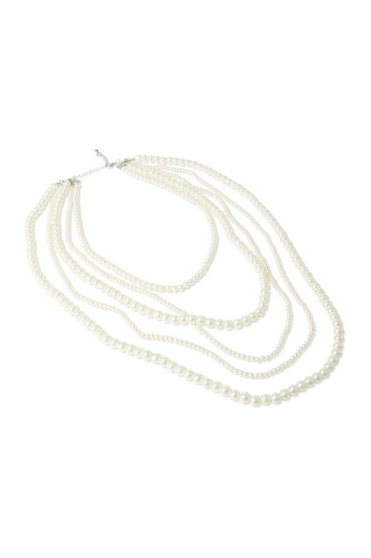 Broadstairs Necklace | Pearl Necklace Chalk 