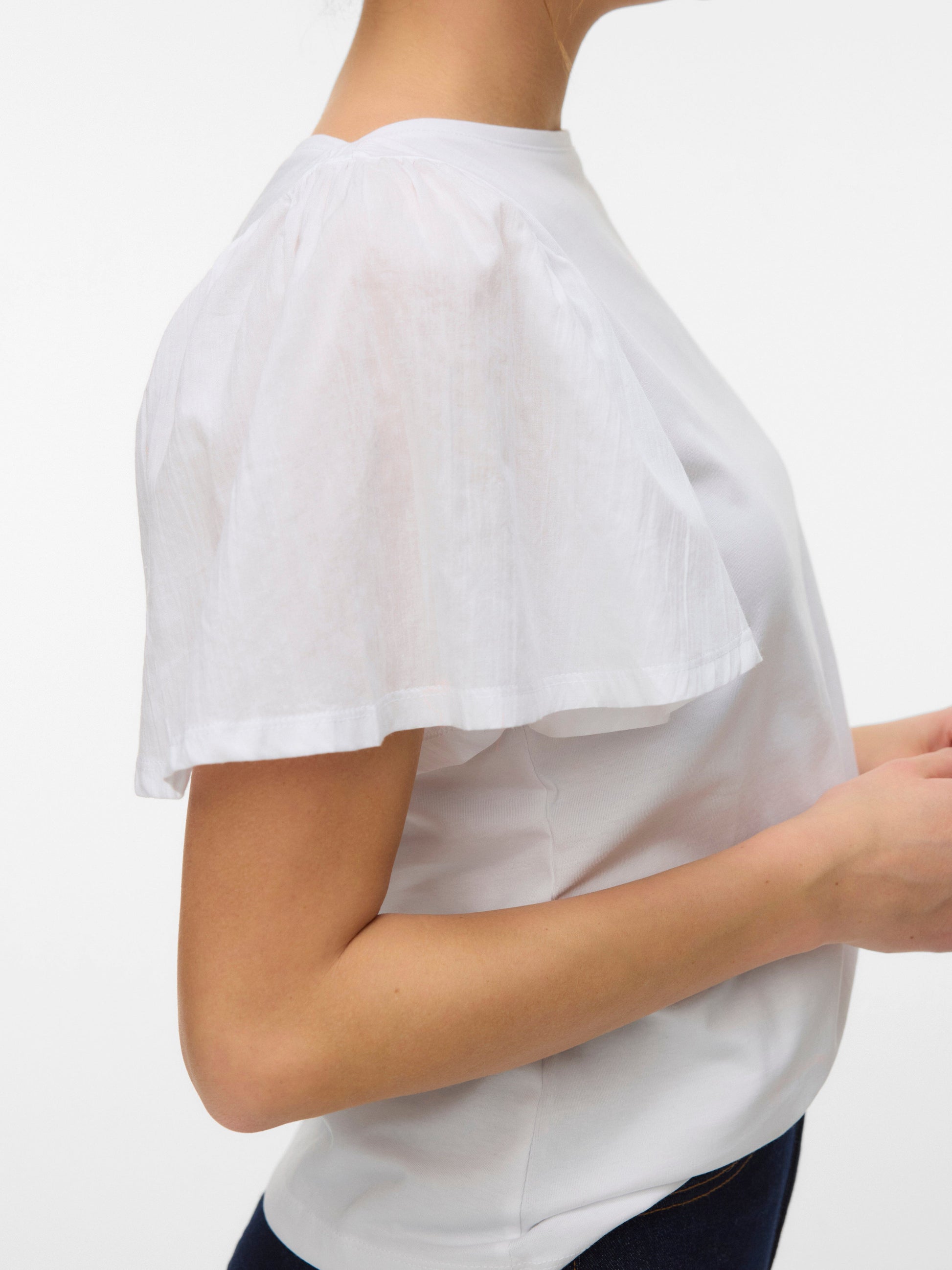 Brynlee Top | Bright White Shirts & Tops Aware 