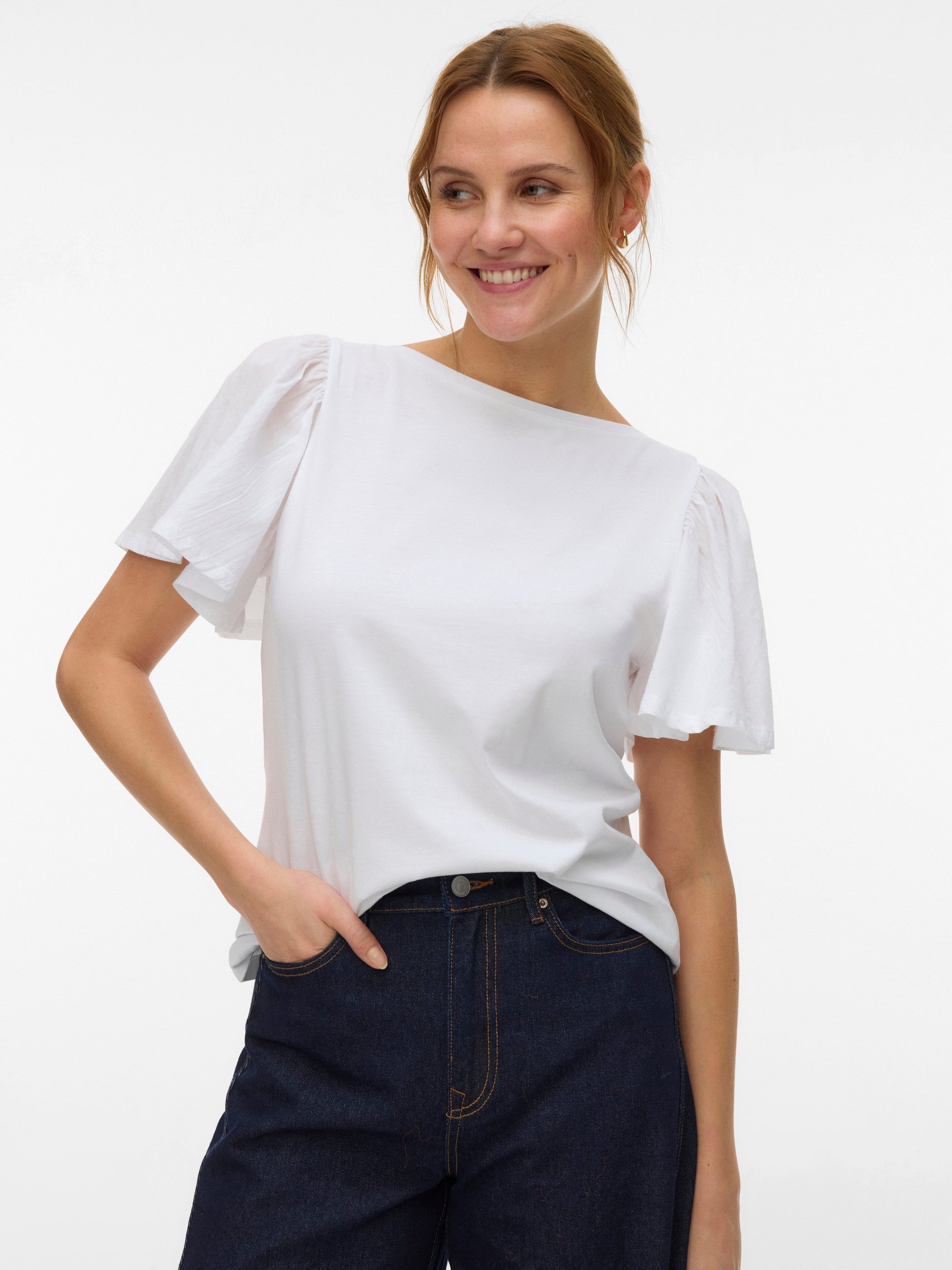 Brynlee Top | Bright White Shirts & Tops Aware 