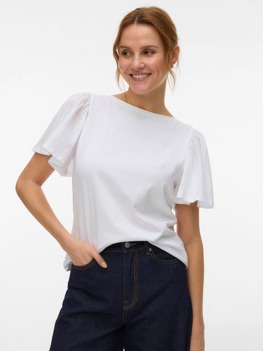 Brynlee Top | Bright White Shirts & Tops Aware 