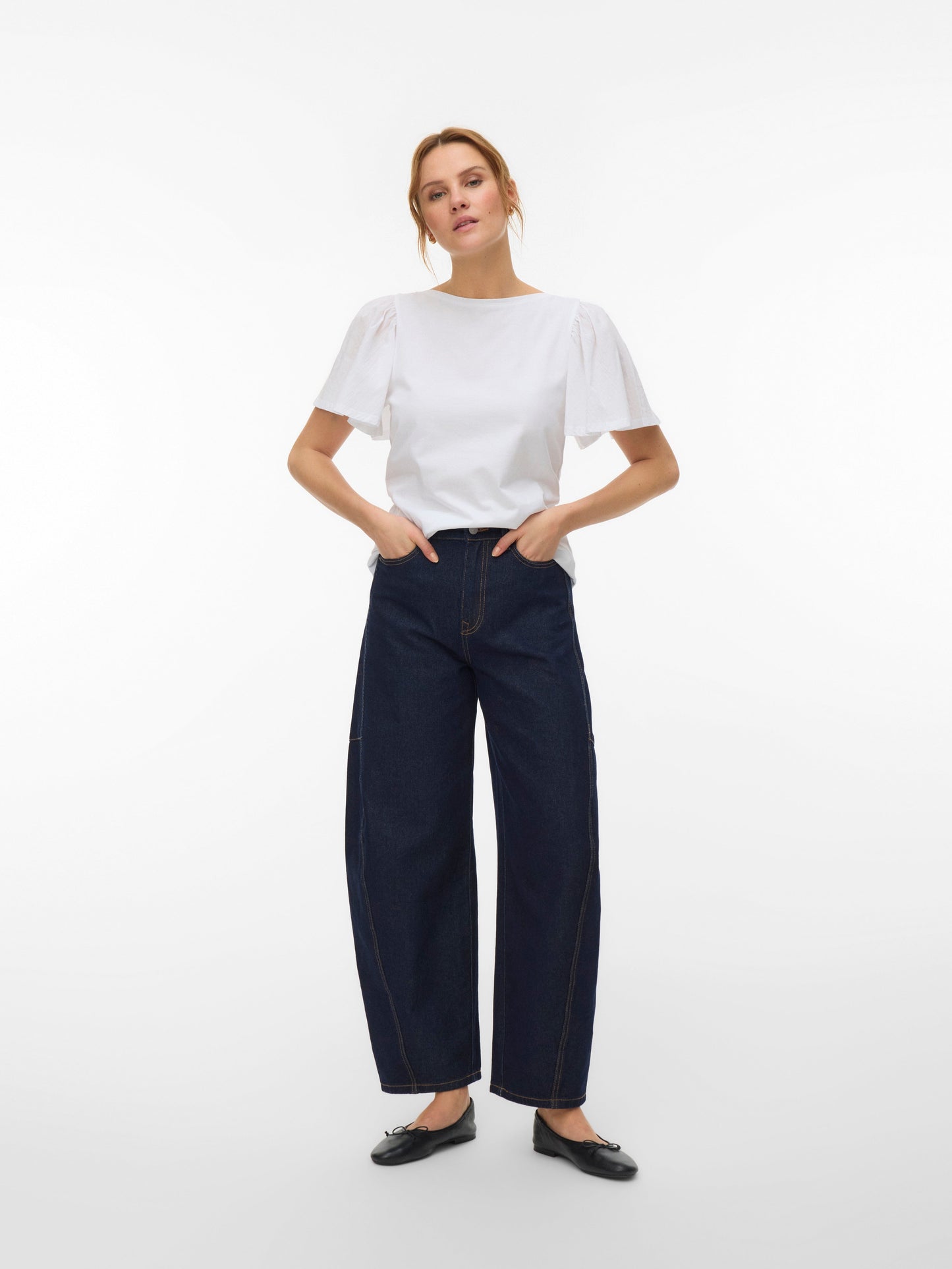 Brynlee Top | Bright White Shirts & Tops Aware 