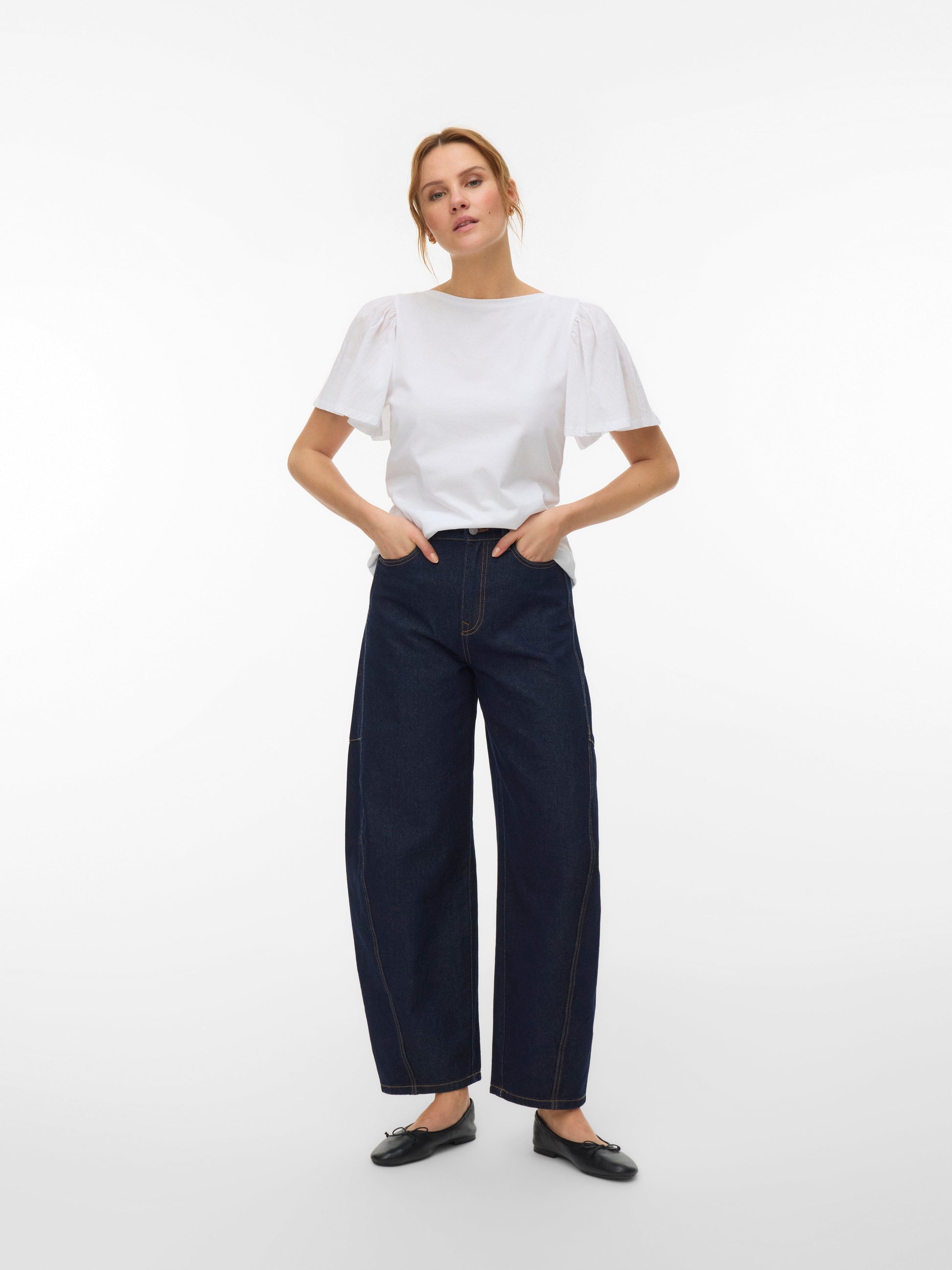Brynlee Top | Bright White Shirts & Tops Aware 
