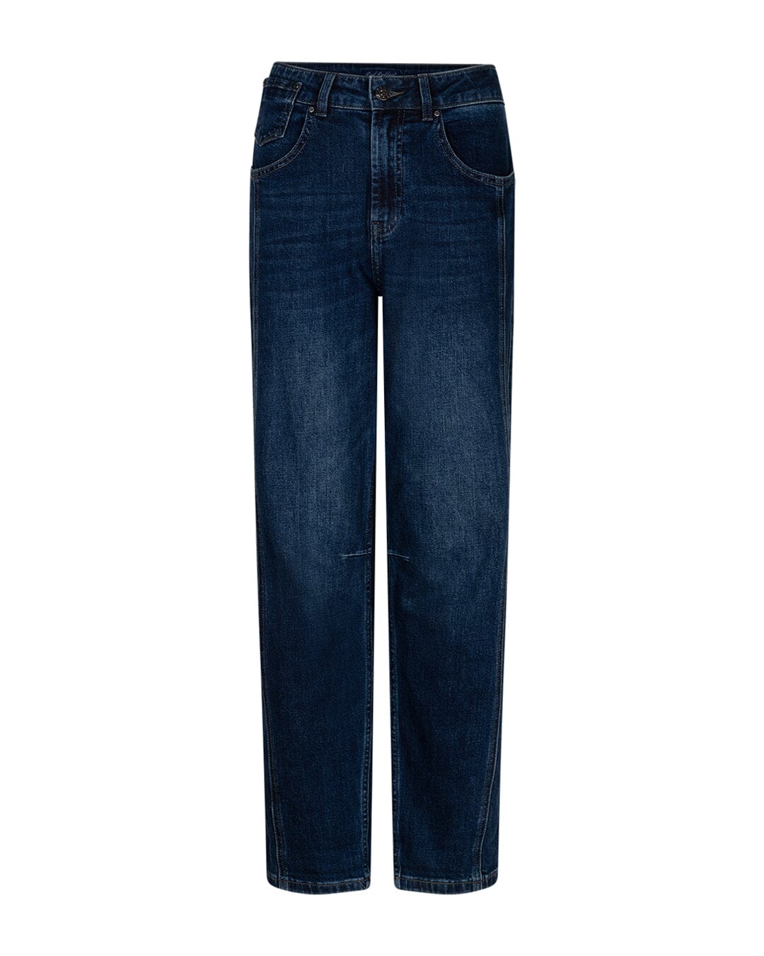 Caitlina Side Patch Trousers | Dark Stone Pants Red Button 