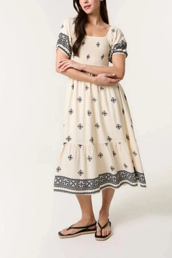 Camila Dress | Cream Dresses London Collection 
