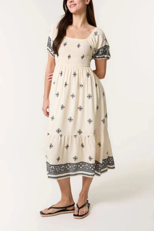 Camila Dress | Cream Dresses London Collection 