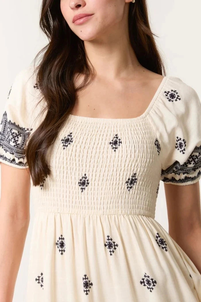 Camila Dress | Cream Dresses London Collection 