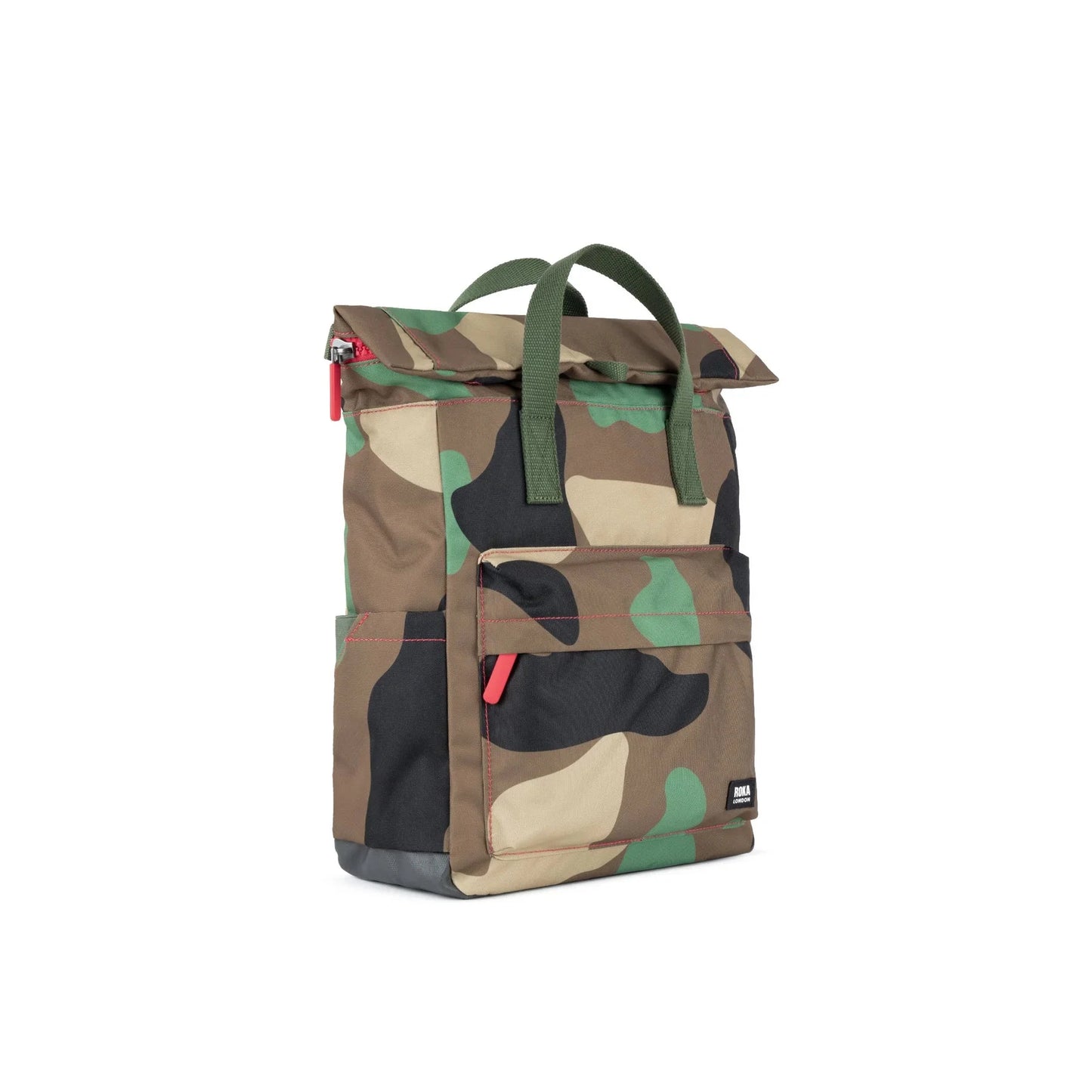 Canfield B Recycled Canvas | Medium | Vintage Camo Backpacks Roka 