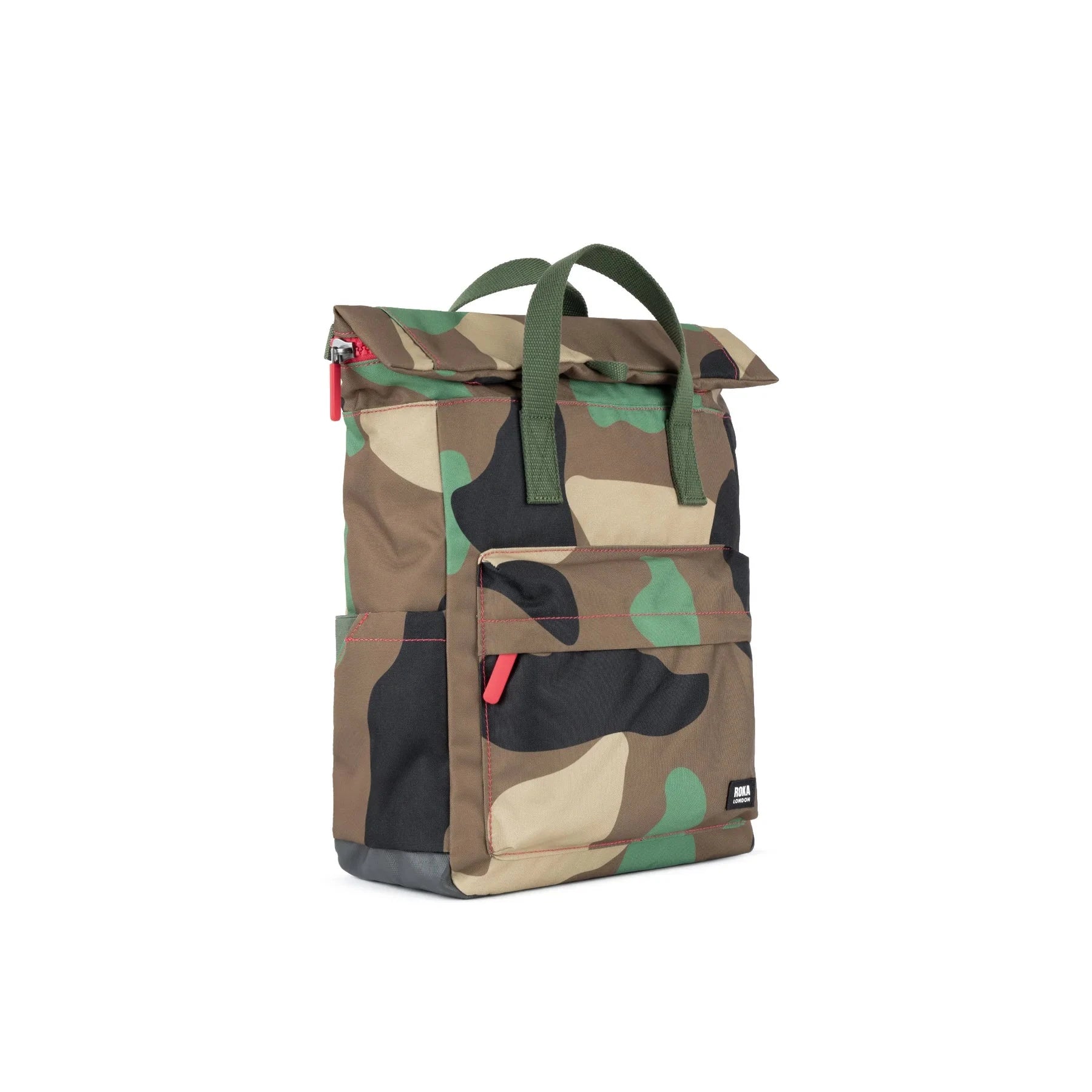 Canfield B Recycled Canvas | Medium | Vintage Camo Backpacks Roka 