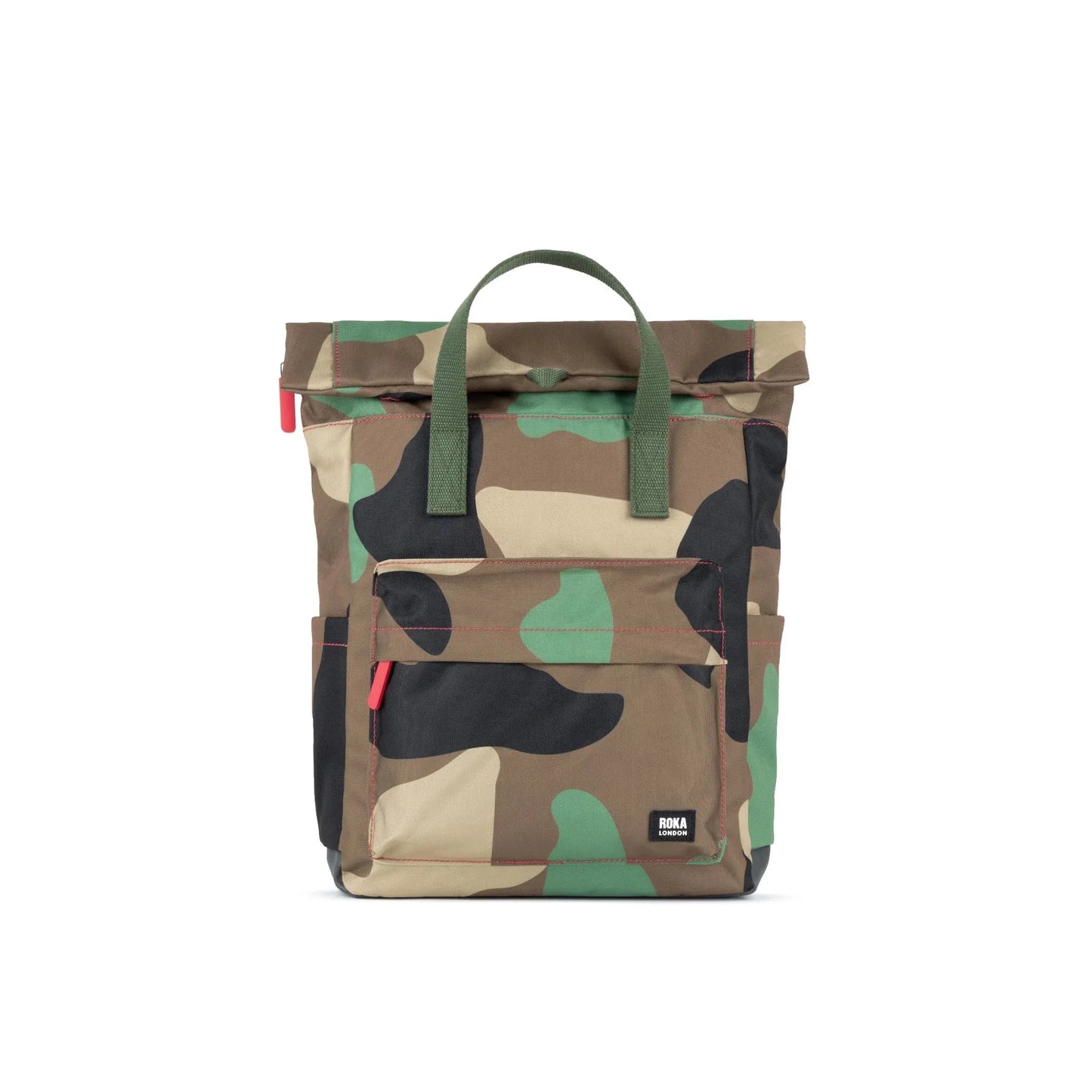 Canfield B Recycled Canvas | Medium | Vintage Camo Backpacks Roka 