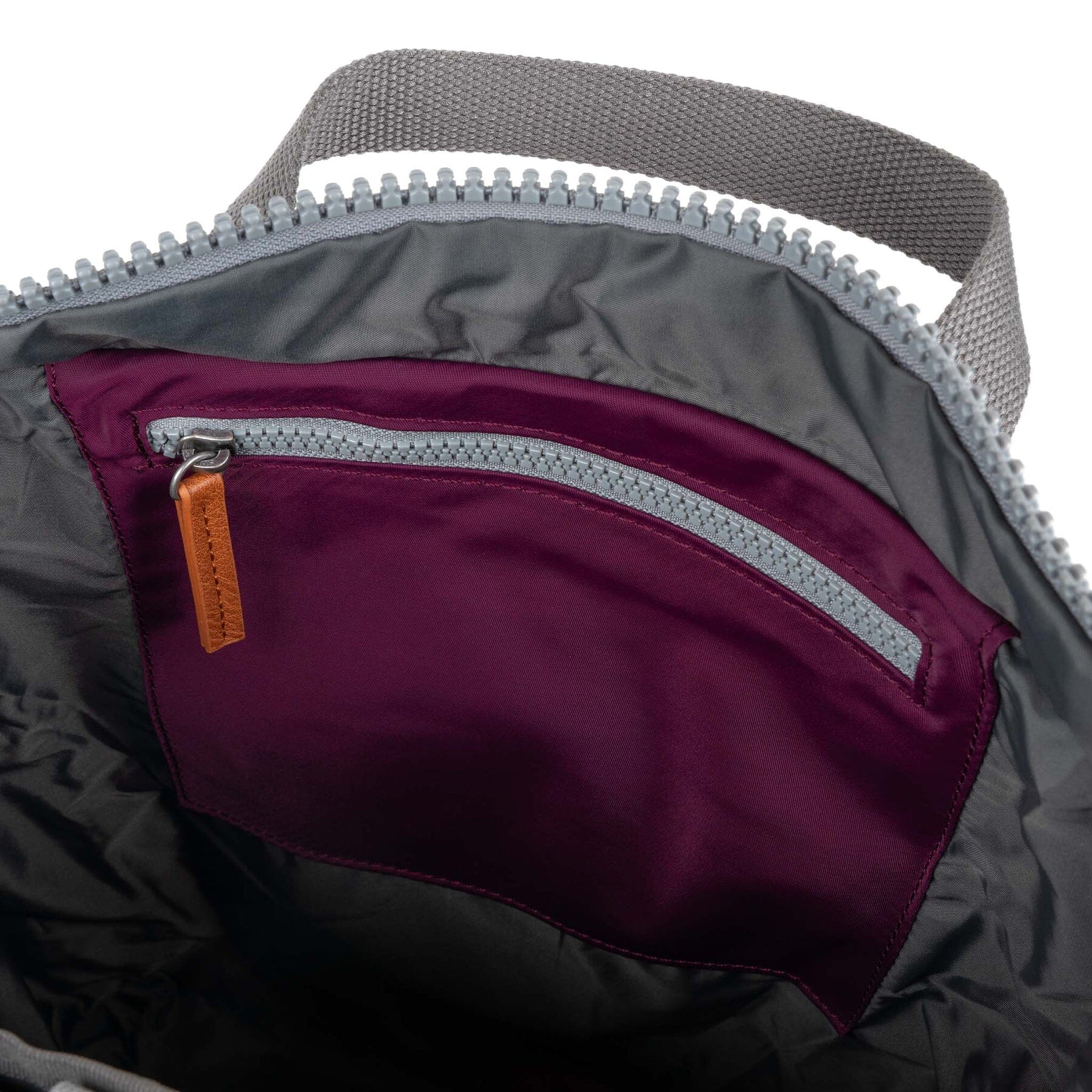 Canfield B Recycled Nylon | Small | Royal Burgundy Backpacks Roka 