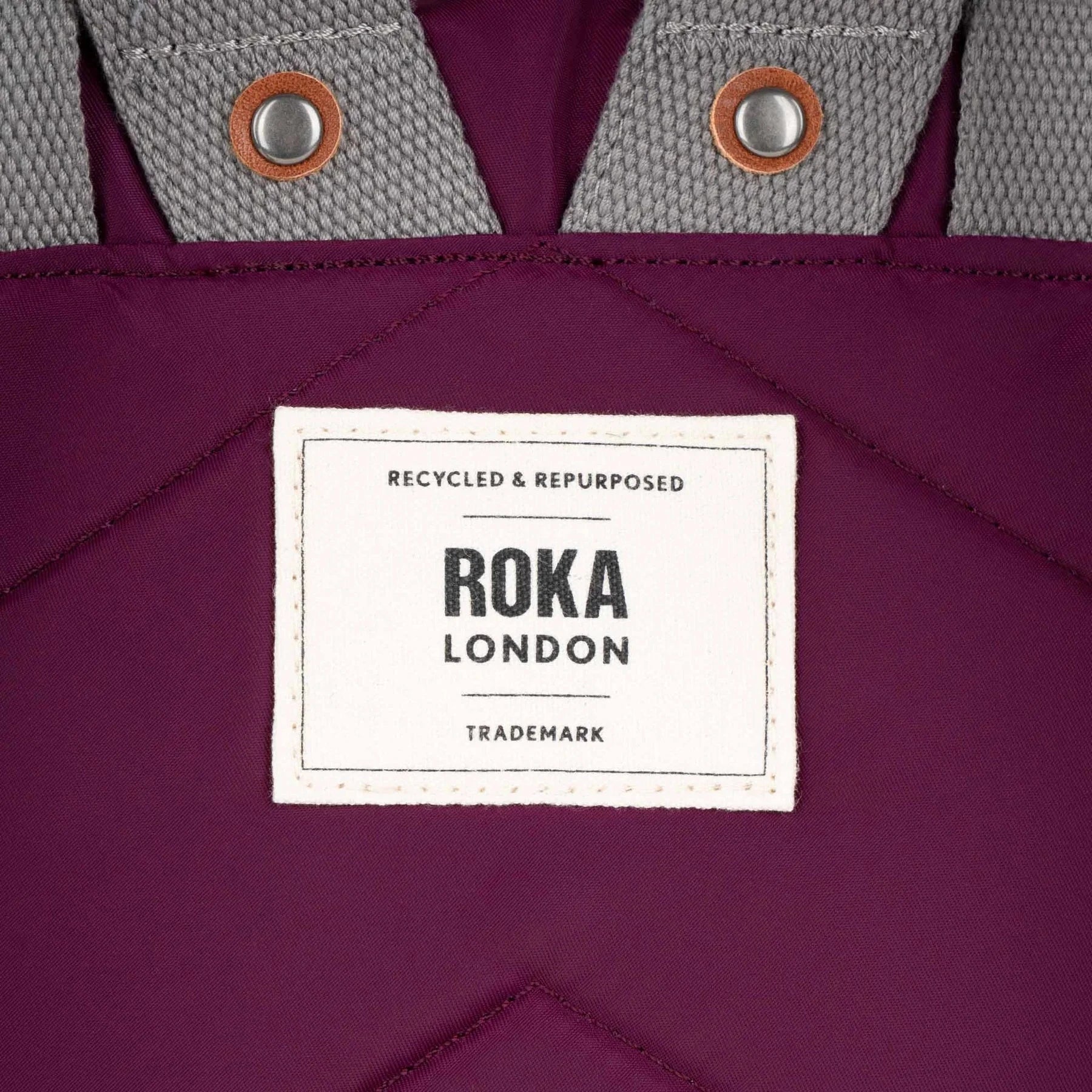 Canfield B Recycled Nylon | Small | Royal Burgundy Backpacks Roka 