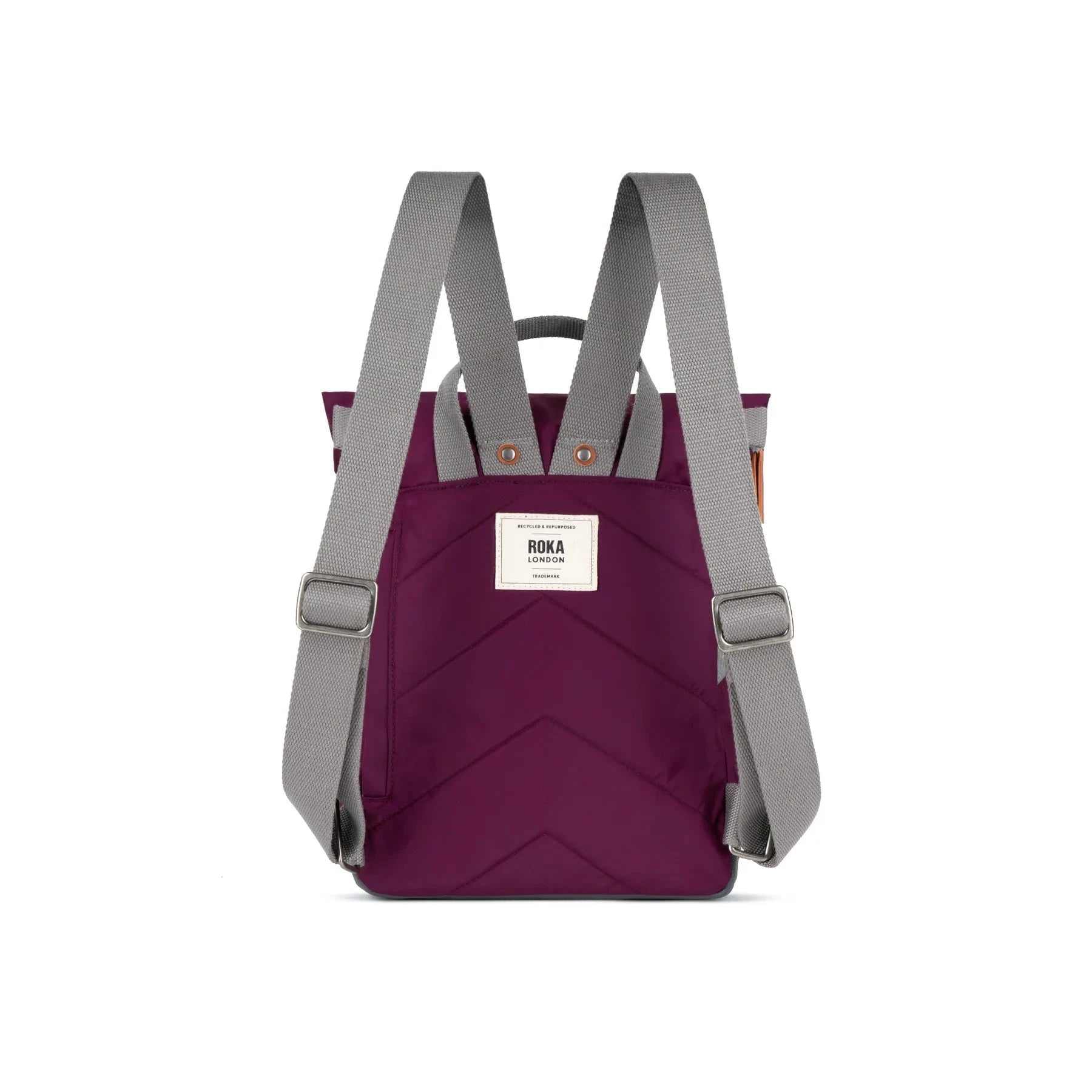 Canfield B Recycled Nylon | Small | Royal Burgundy Backpacks Roka 