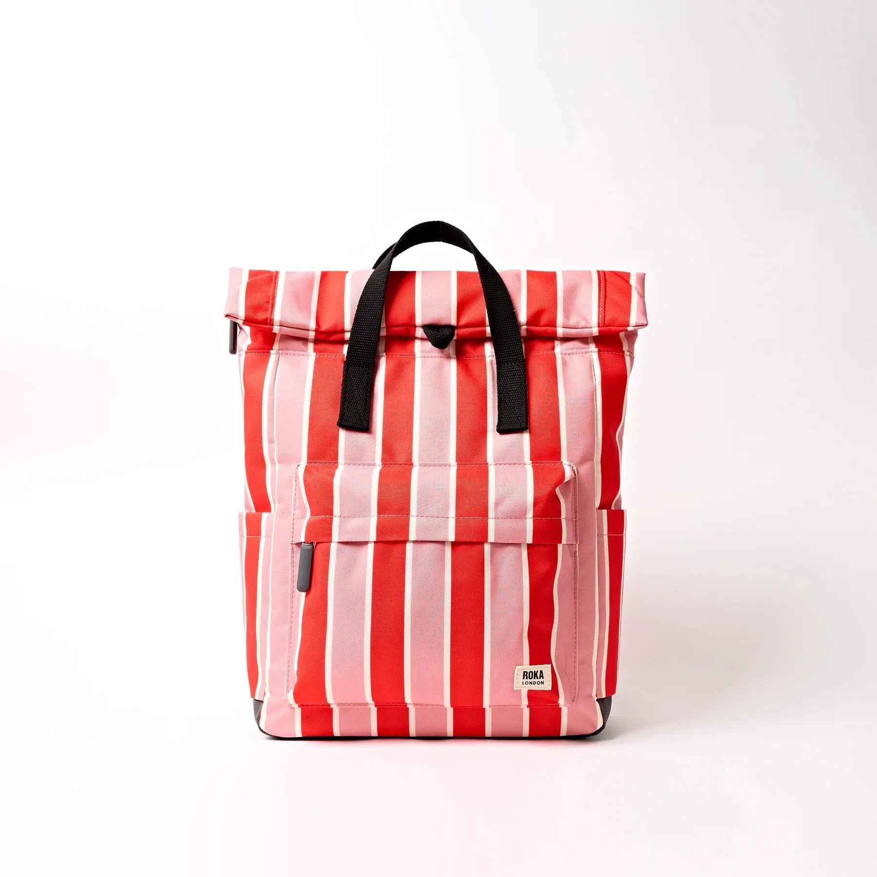Canfield Canvas | Medium | Seaside Stripe Backpacks Roka 