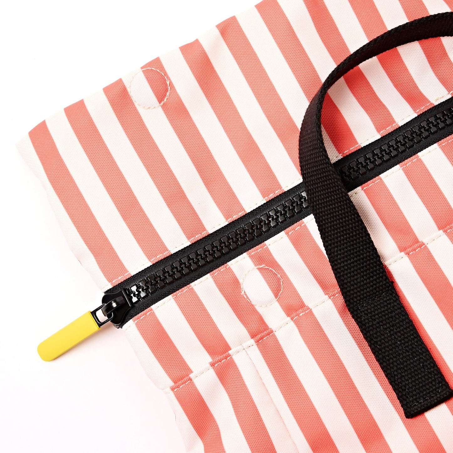 Canfield Canvas | Small | Coral Stripe Backpacks Roka 