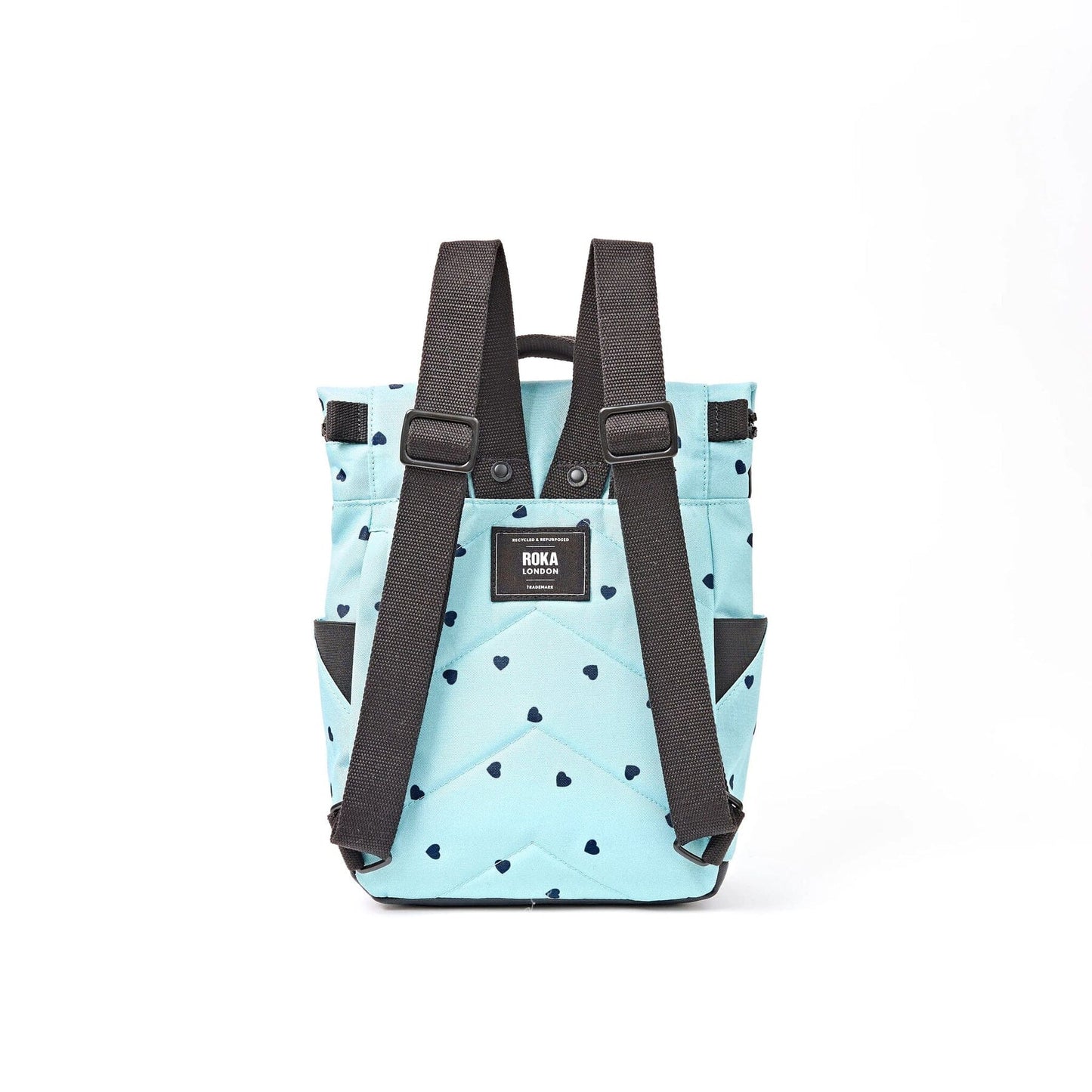 Canfield Canvas | Small | Heart Print Backpacks Roka 
