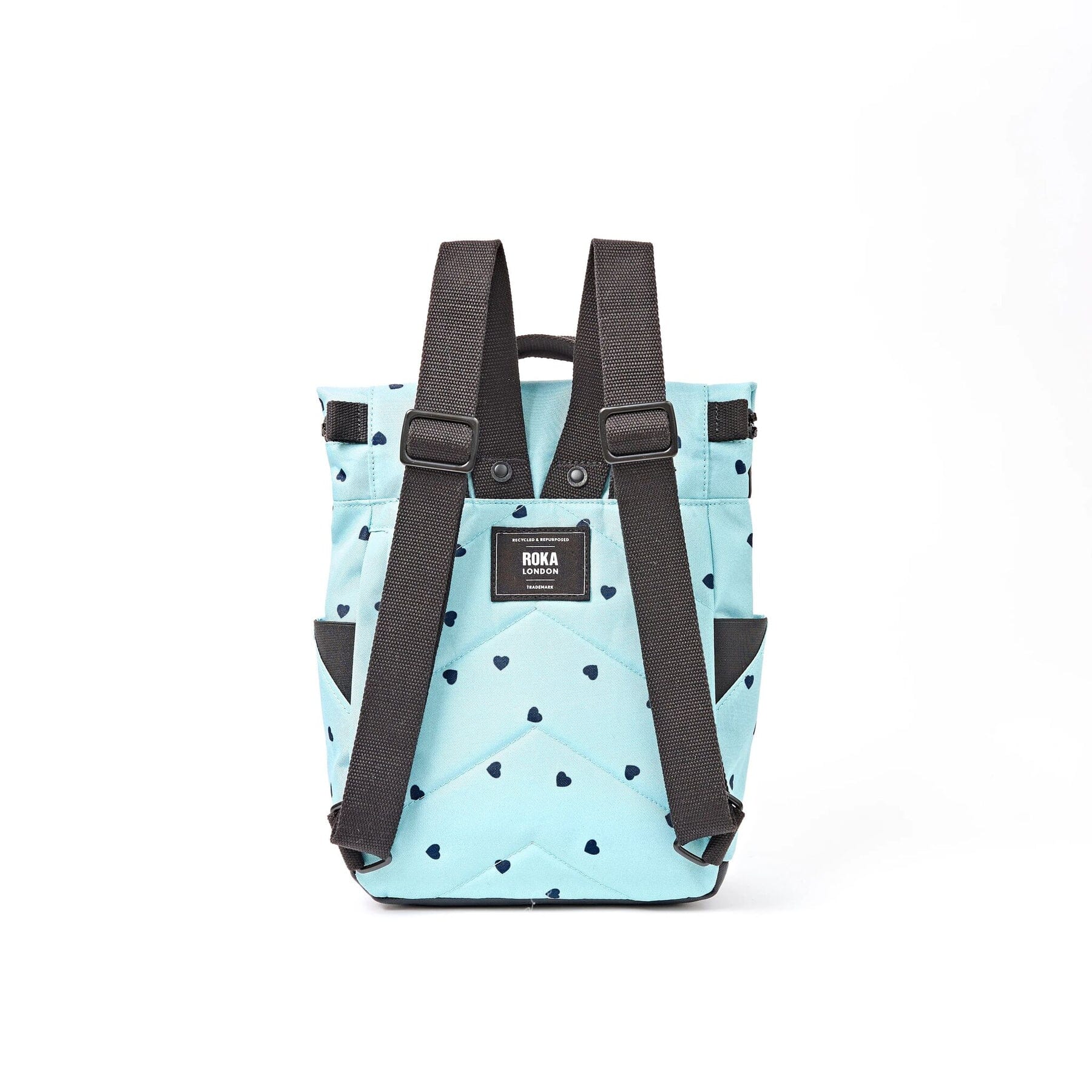 Canfield Canvas | Small | Heart Print Backpacks Roka 