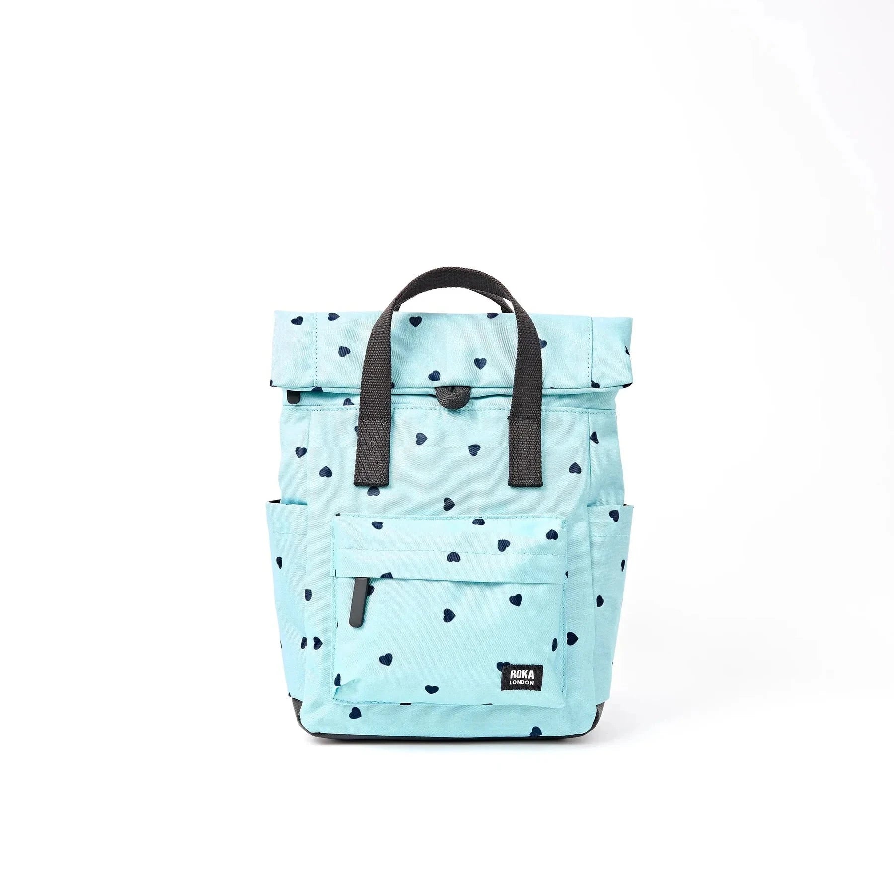 Canfield Canvas | Small | Heart Print Backpacks Roka 
