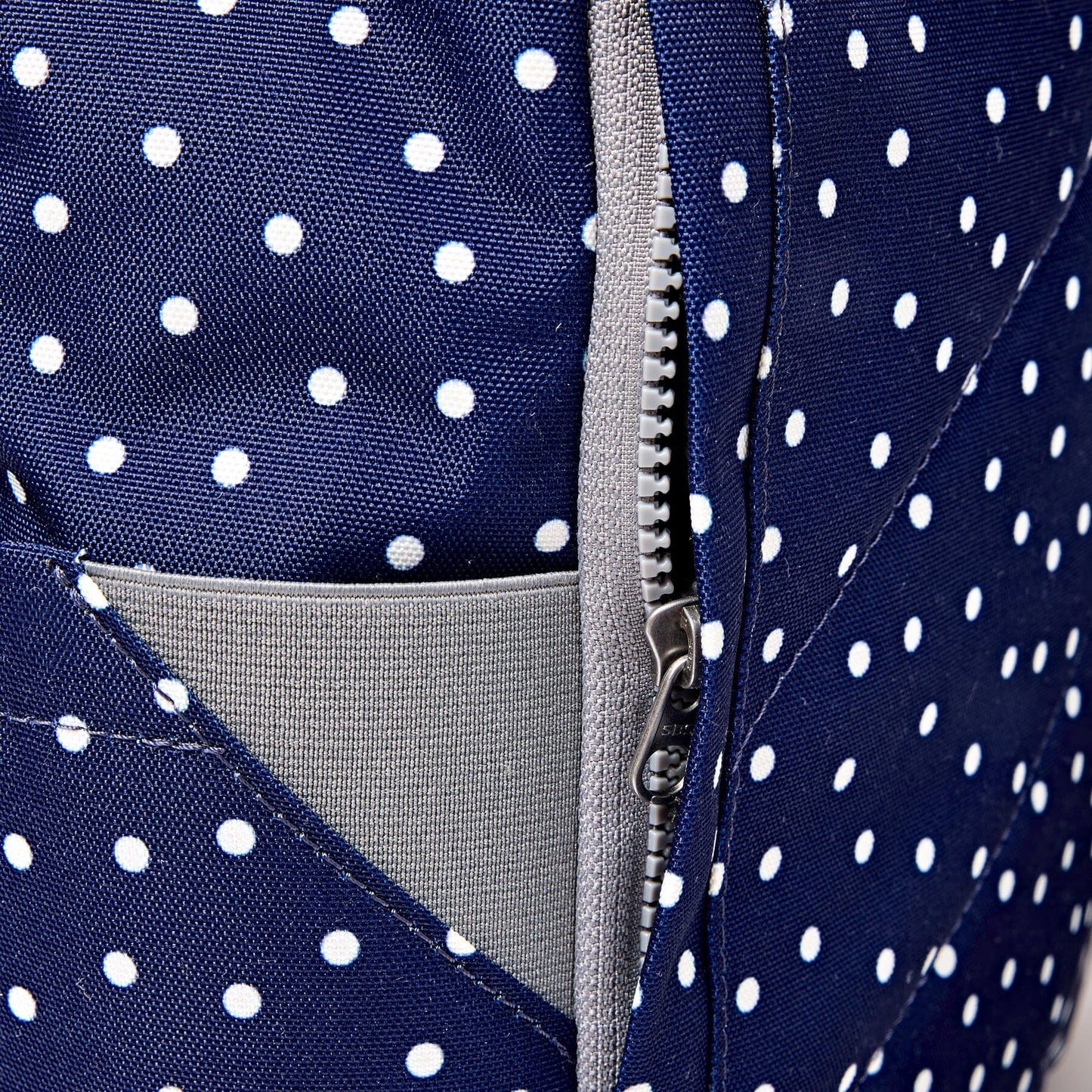 Canfield Canvas | Small | Navy Polka Dot Backpacks Roka 