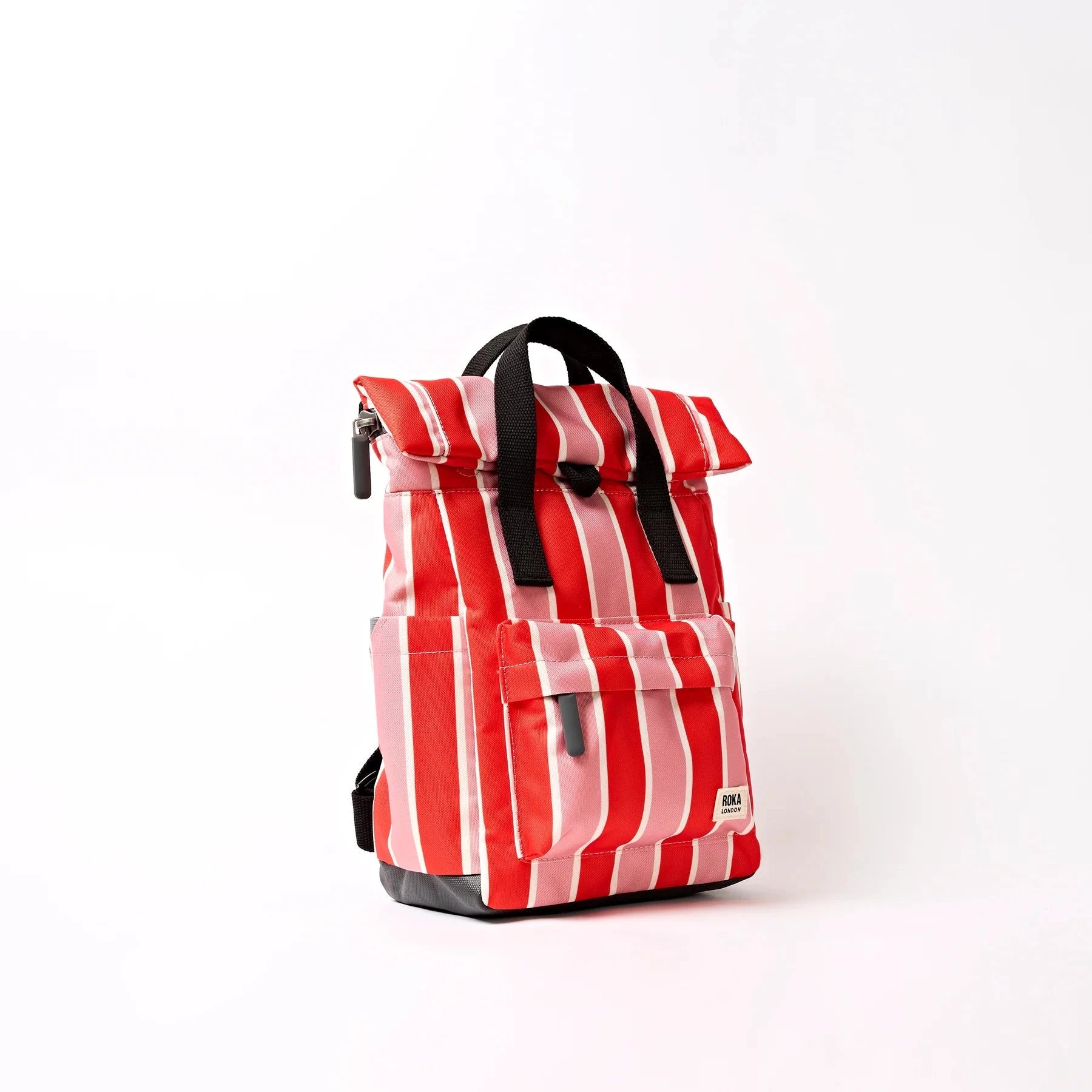Canfield Canvas | Small | Seaside Stripe Backpacks Roka 