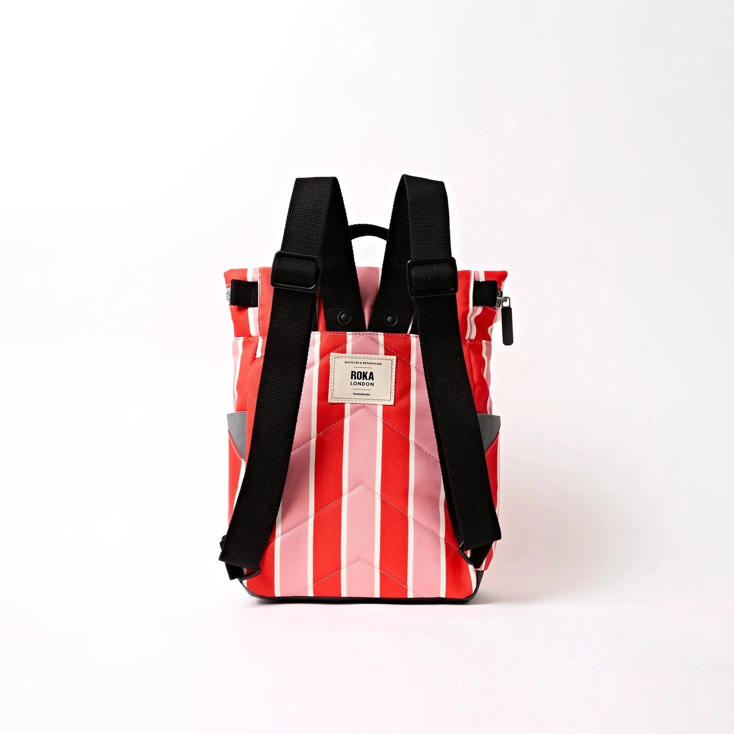 Canfield Canvas | Small | Seaside Stripe Backpacks Roka 