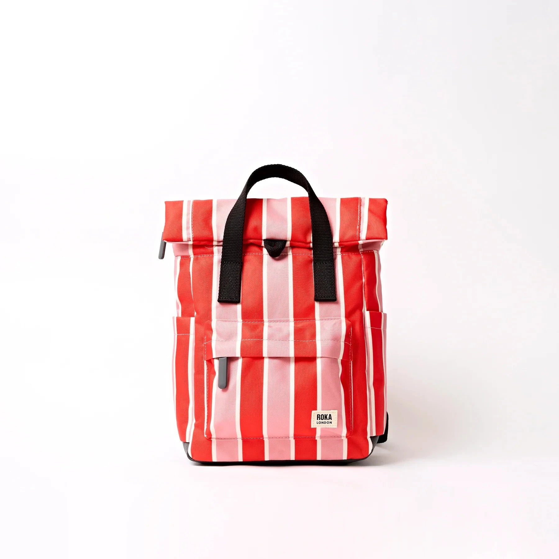 Canfield Canvas | Small | Seaside Stripe Backpacks Roka 