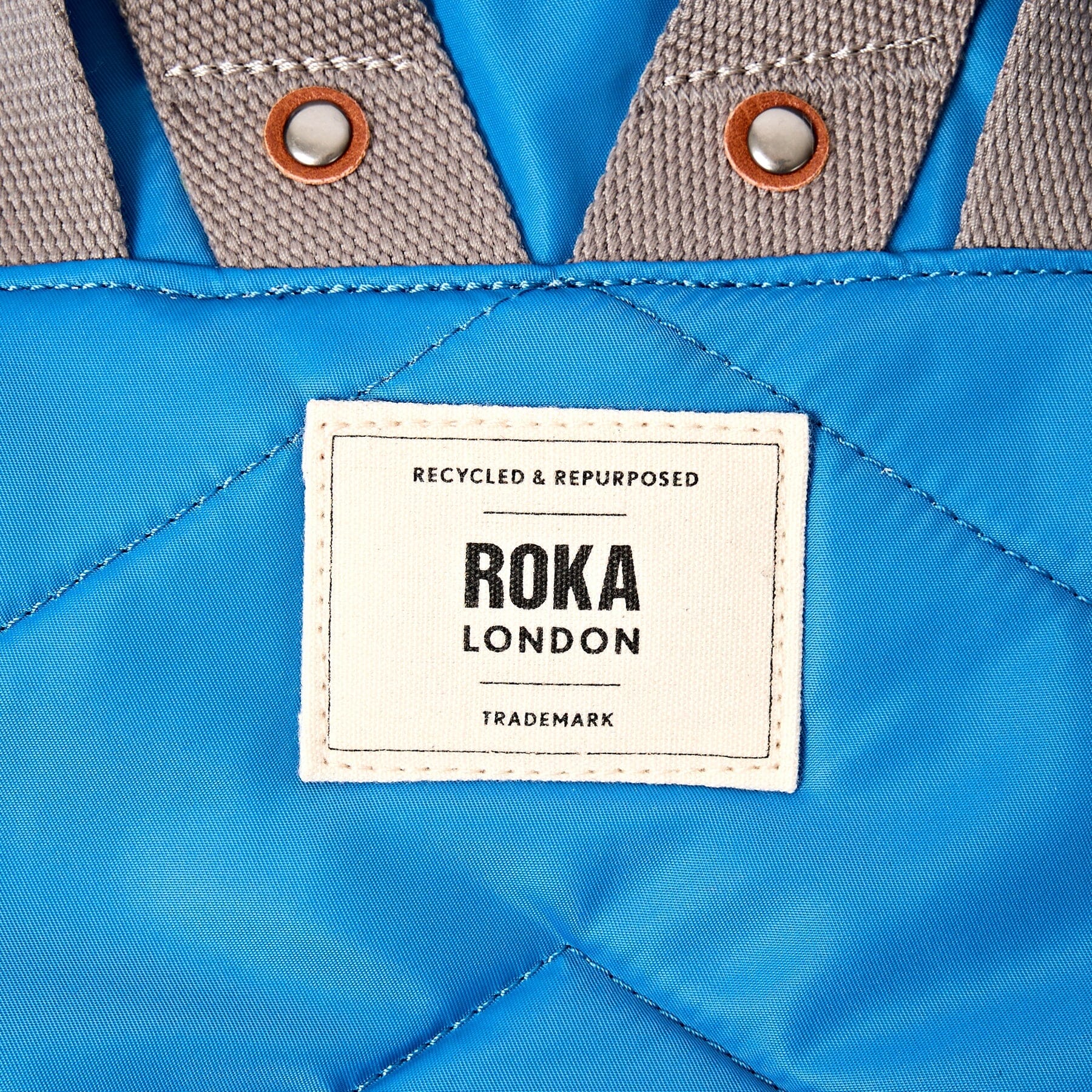 Canfield Nylon | Retro Blue Backpacks Roka 