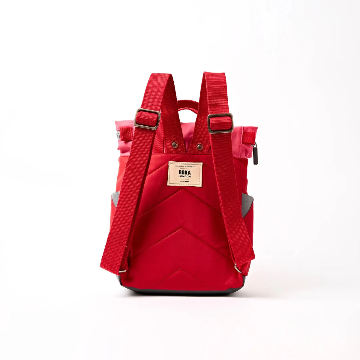 Canfield Nylon | Small | Red Tonal Backpacks Roka 
