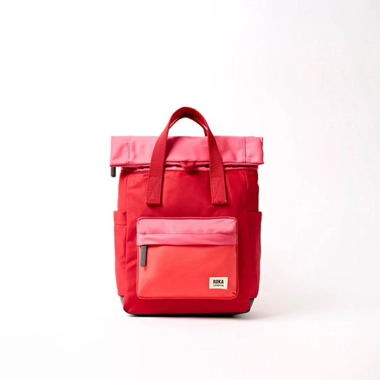 Canfield Nylon | Small | Red Tonal Backpacks Roka 