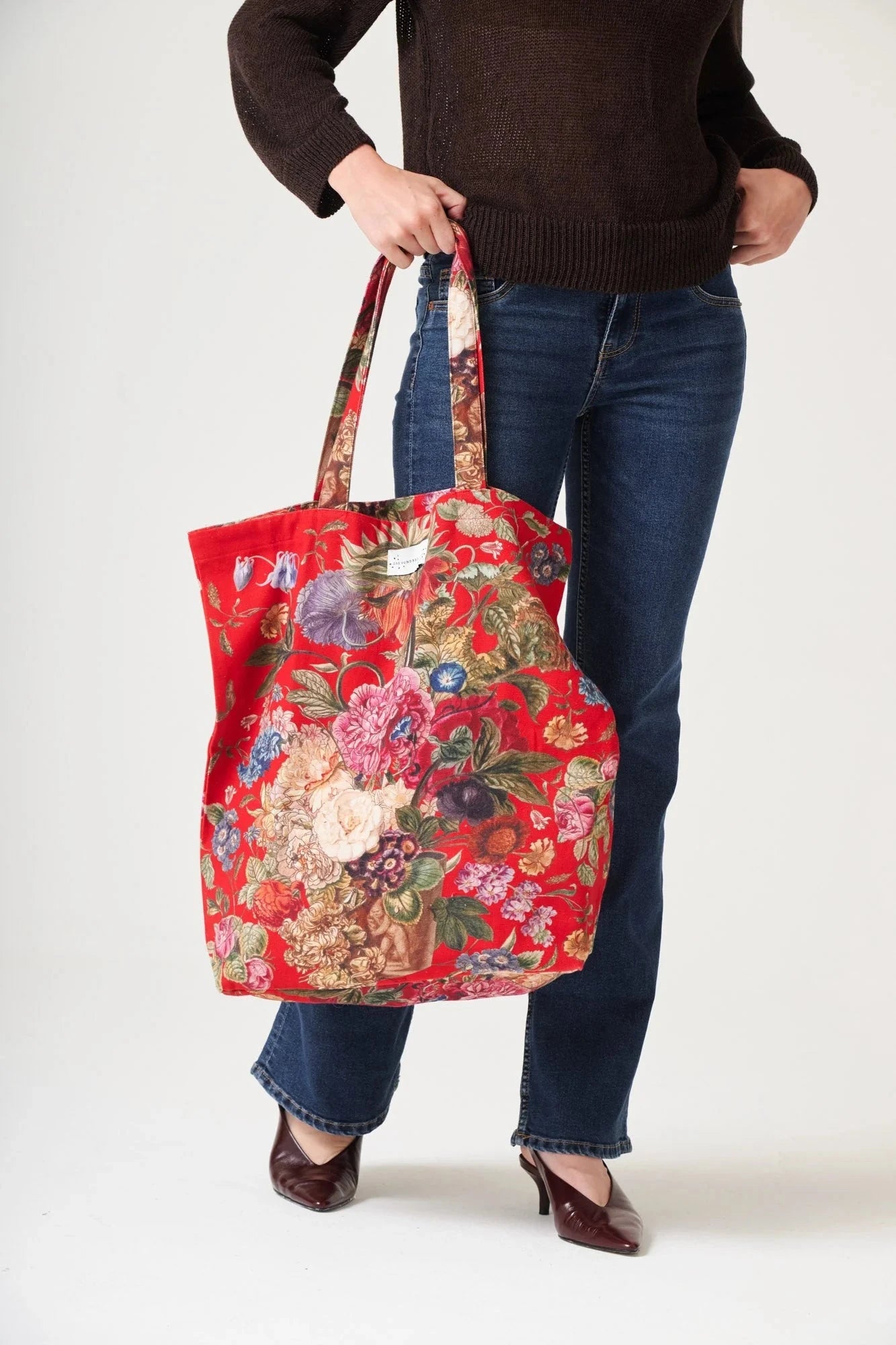 Canvas Bag | Primula Berry Handbags One Hundred Stars 