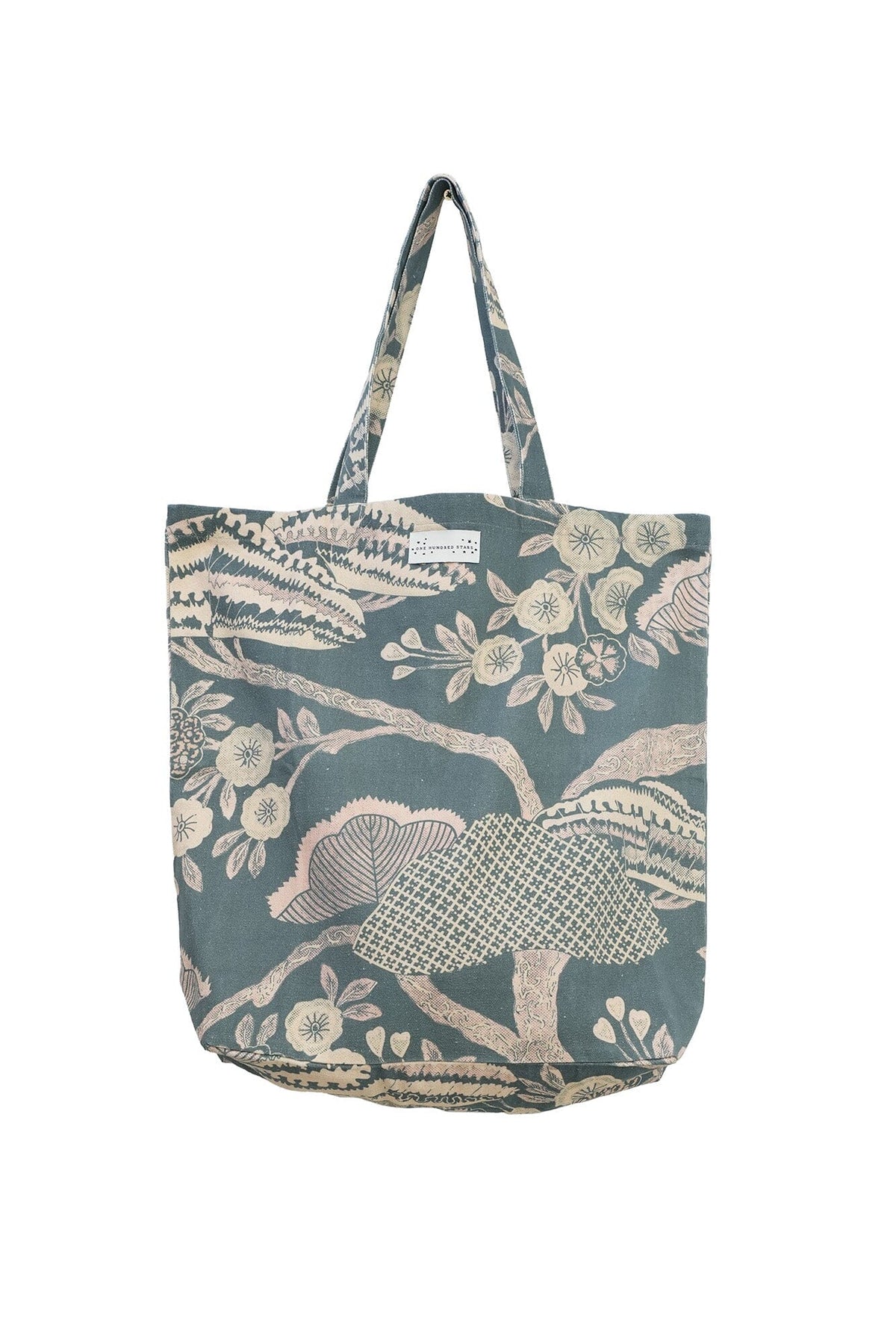 Canvas Bag | Rosa | Blue Handbags One Hundred Stars 