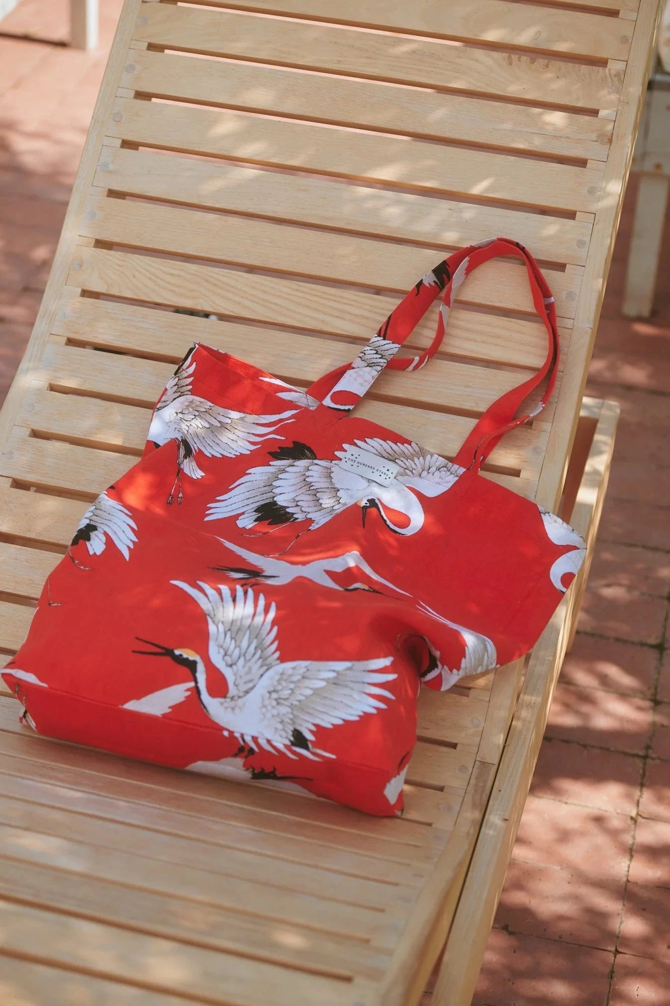 Canvas Bag | Stork | Scarlet Handbags One Hundred Stars 