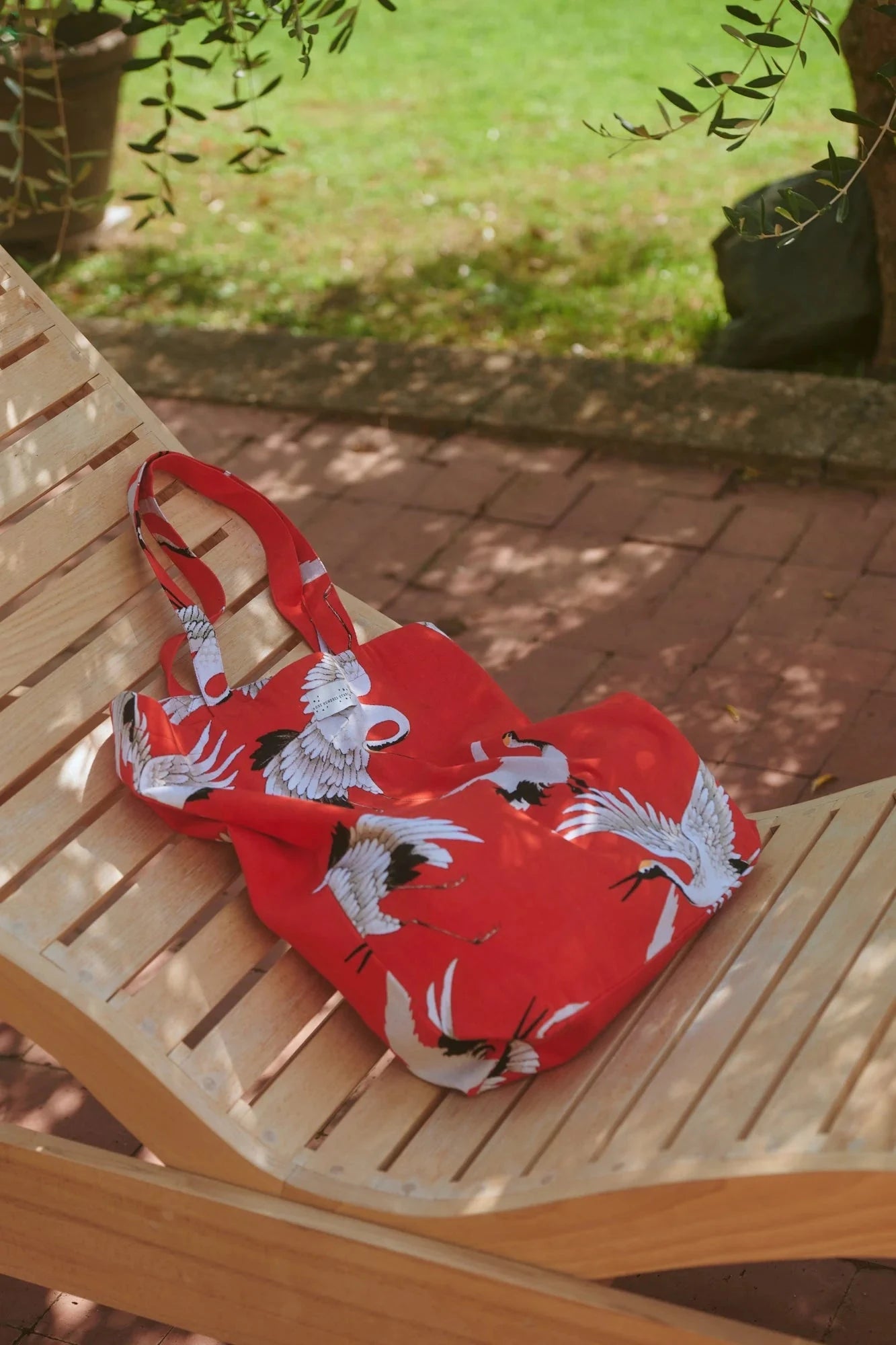 Canvas Bag | Stork | Scarlet Handbags One Hundred Stars 