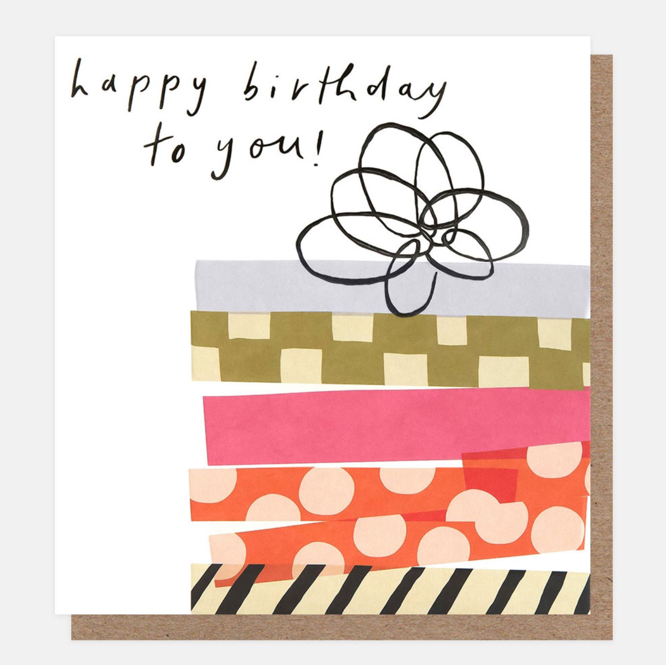 Card | Happy Birthday Presents Greeting card Caroline Gardner 