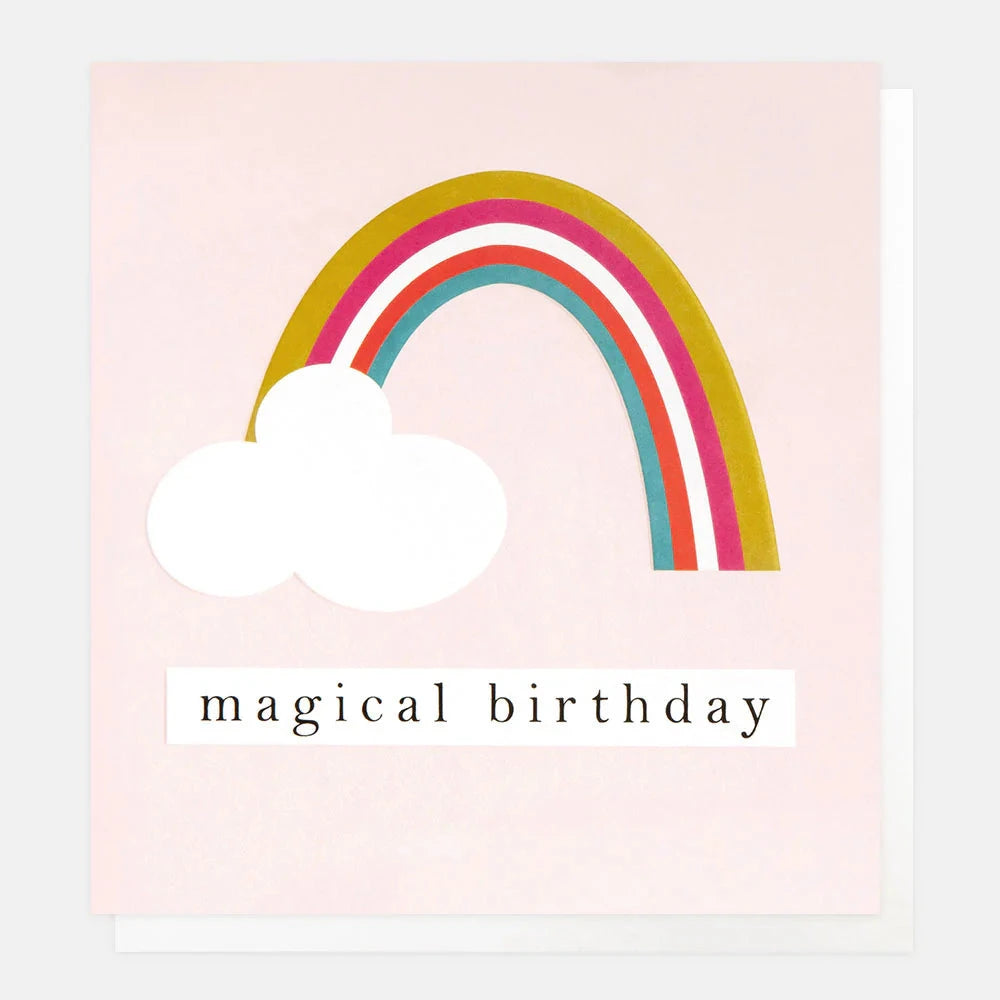 Card | Magical Birthday Rainbow Greeting card Caroline Gardner 